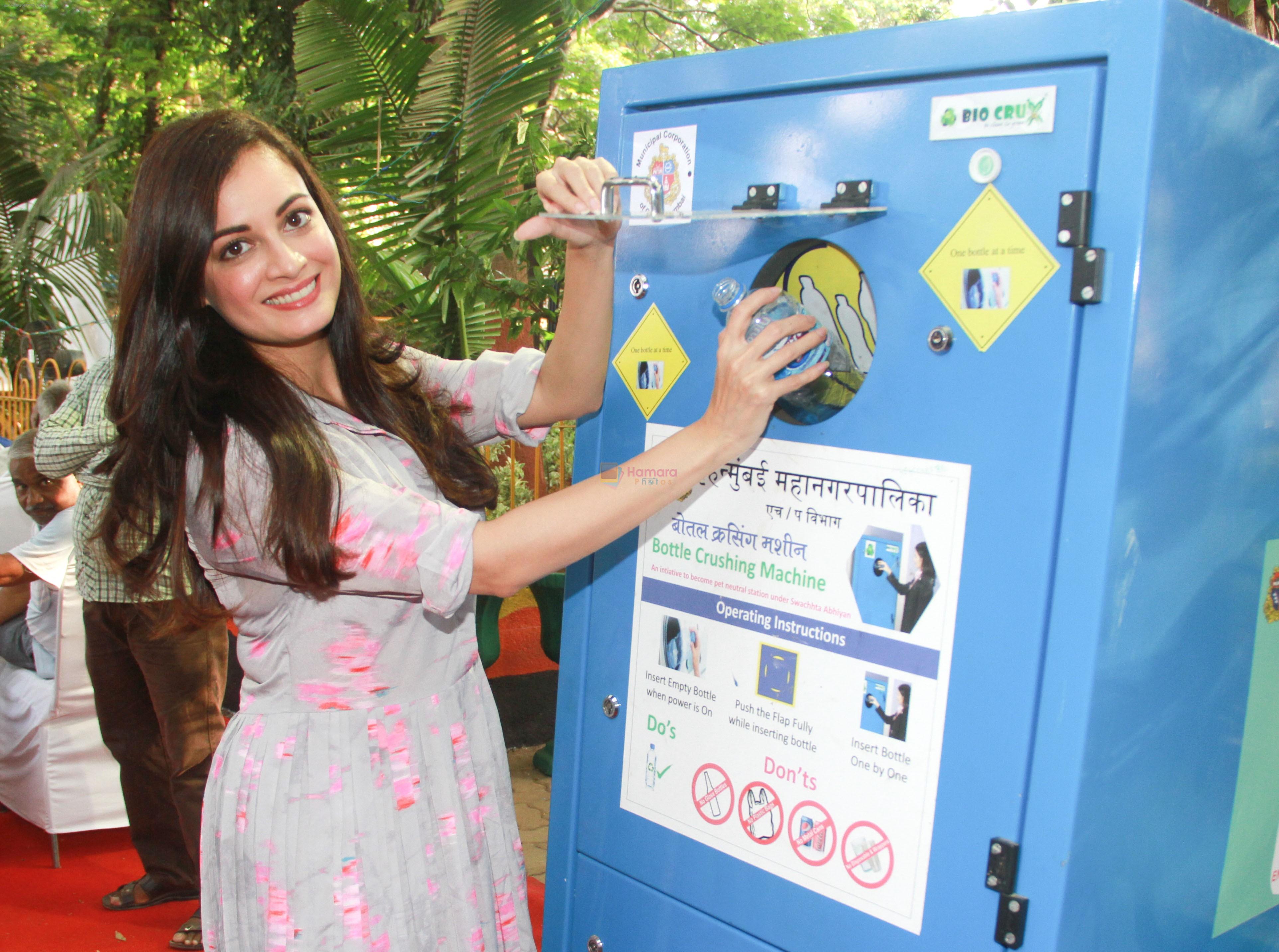 Dia Mirza at BMC Bio Gas event at Pali Hill bandra on 6th May 2018