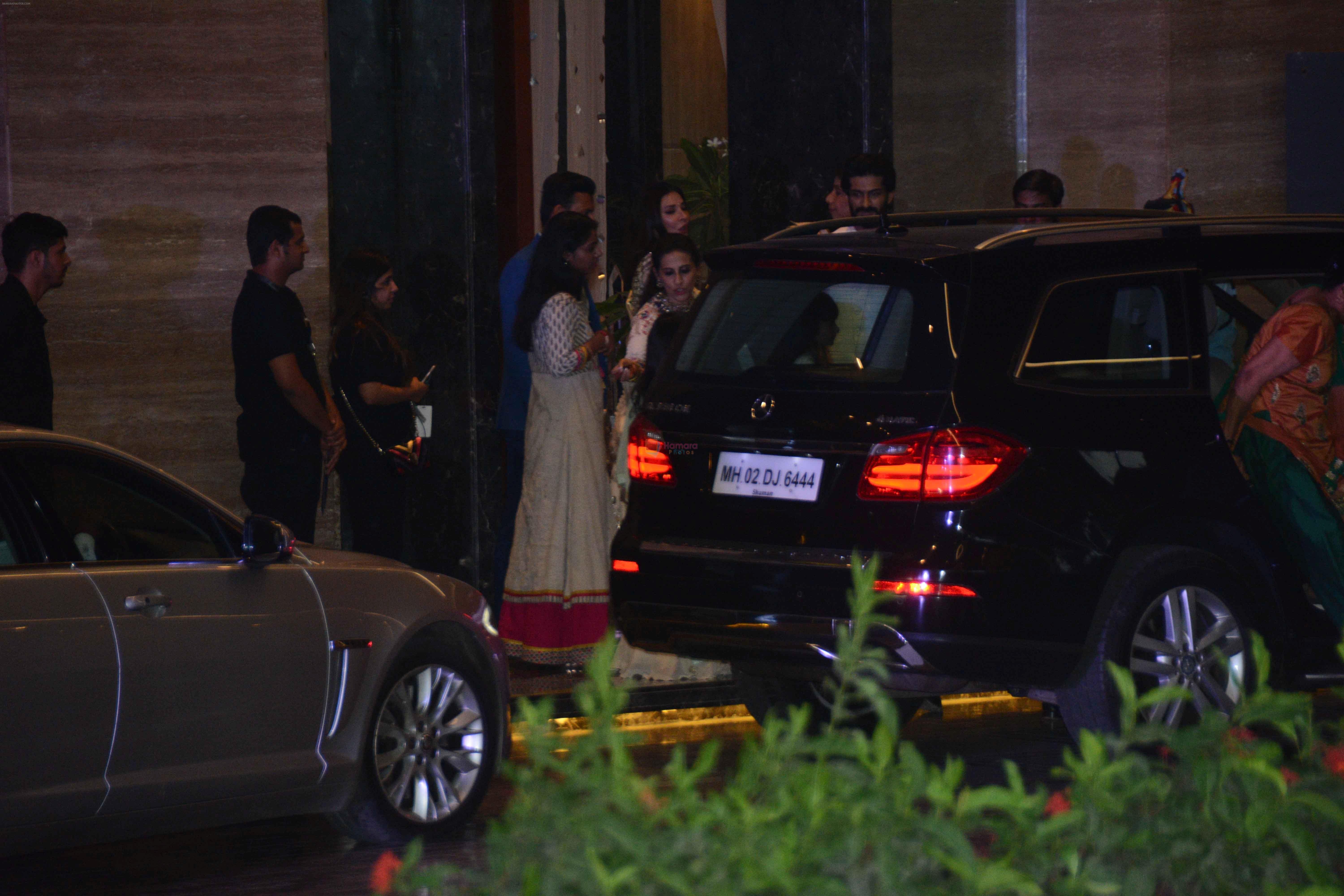 at Sonam Kapoor's Sangeet n Mehndi at bkc in mumbai on 7th May 2018