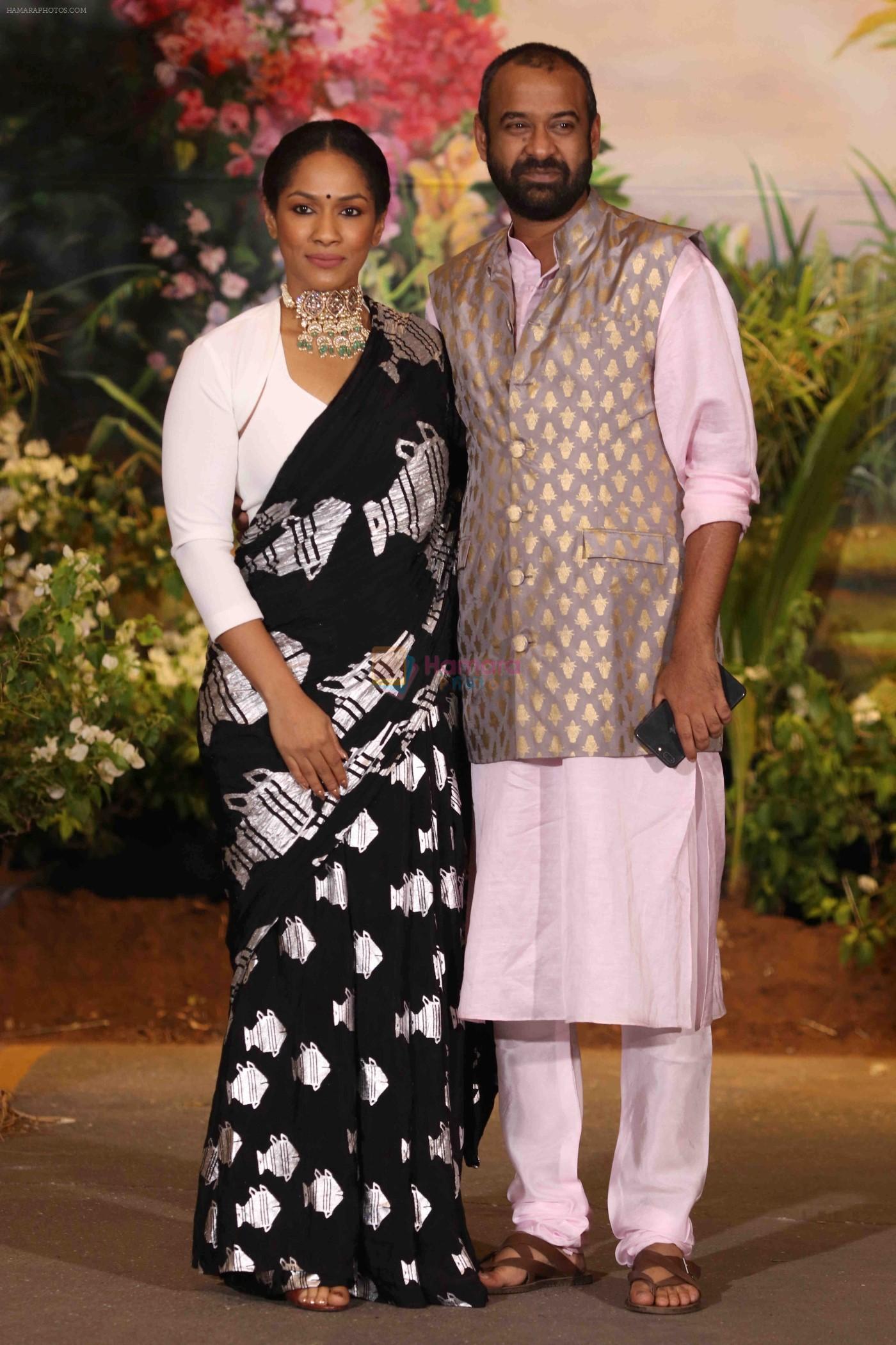 Masaba at Sonam Kapoor and Anand Ahuja's Wedding Reception on 8th May 2018
