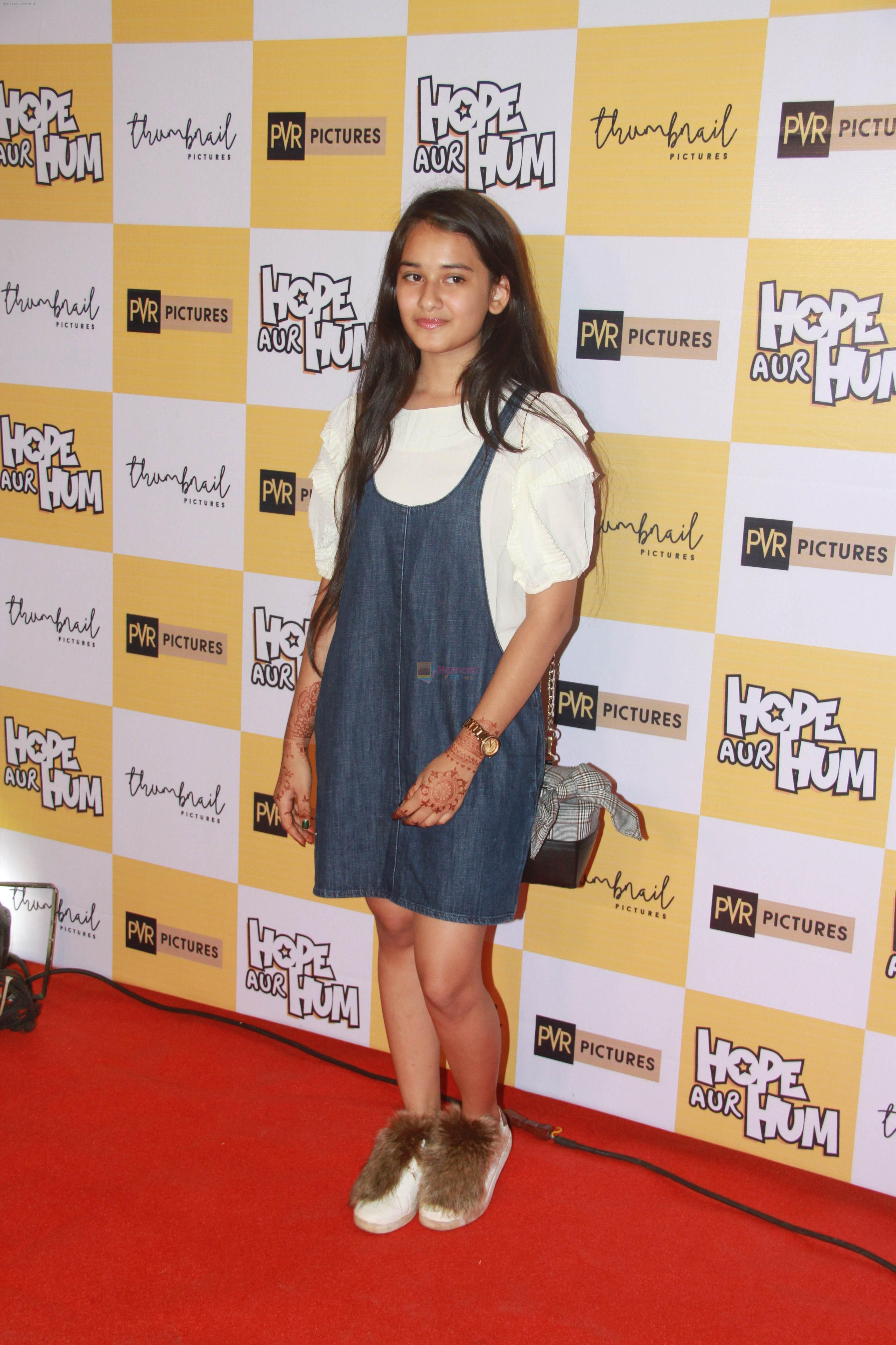 at the Screening of film Hope aur Hum at pvr icon in andheri , mumbai on 10th MAy 2018