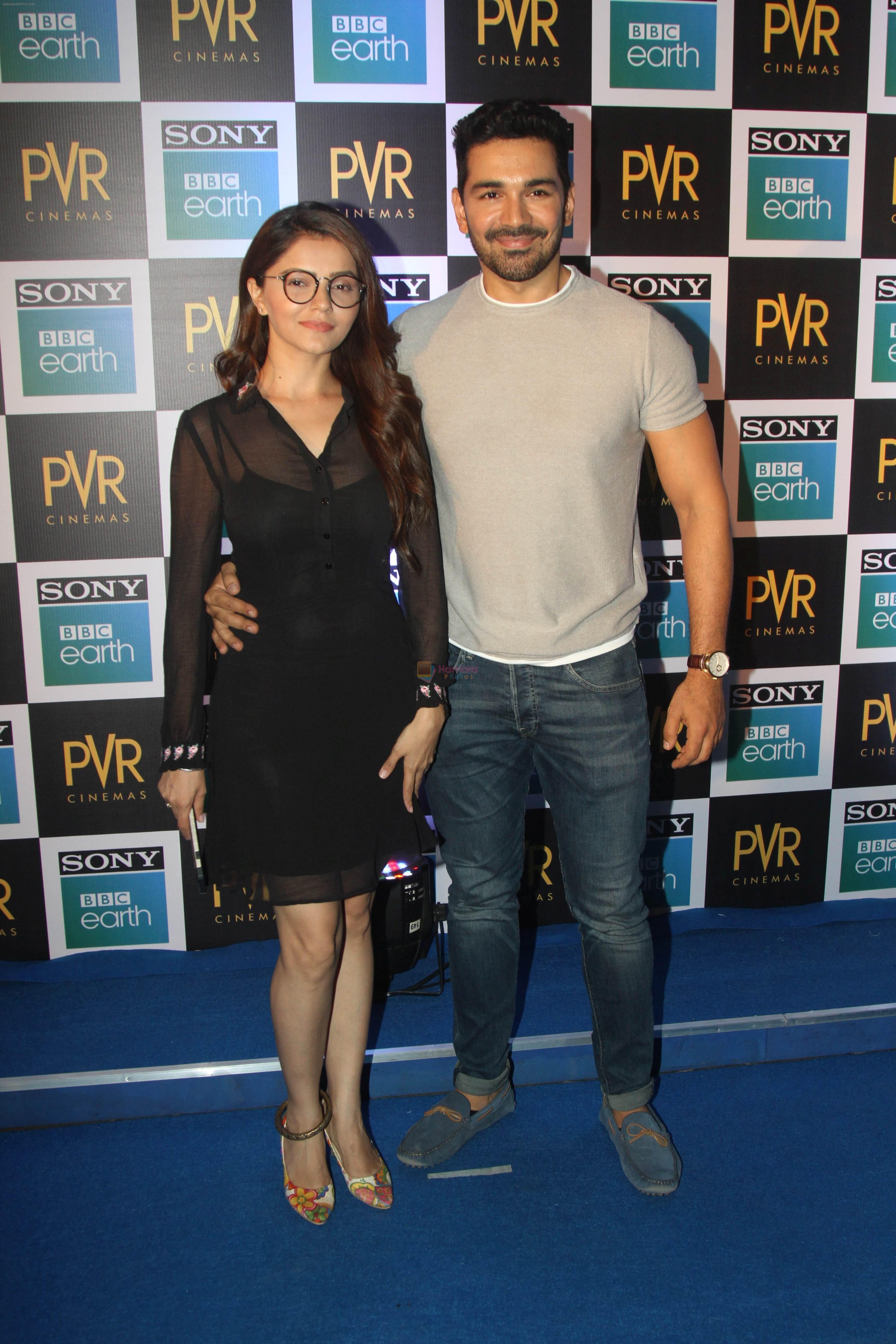 Rubina Dilaik at the Screening of Sony BBC Earth's film Blue Planet 2 at pvr icon in andheri on 15th May 2018