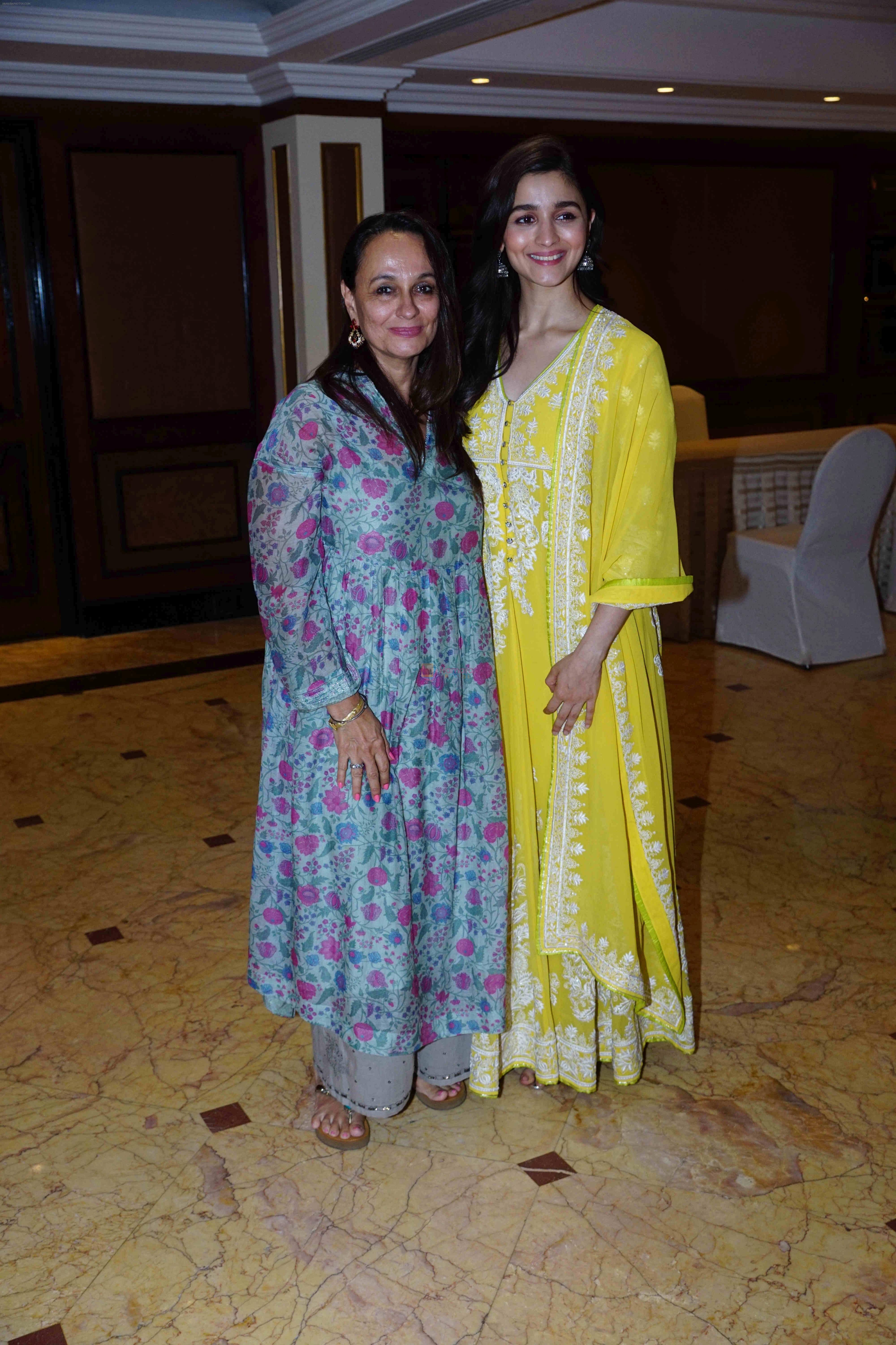 Alia Bhatt, Soni Razdan at the Success party of film Raazi at Taj Lands End bandra on 16th May 2018