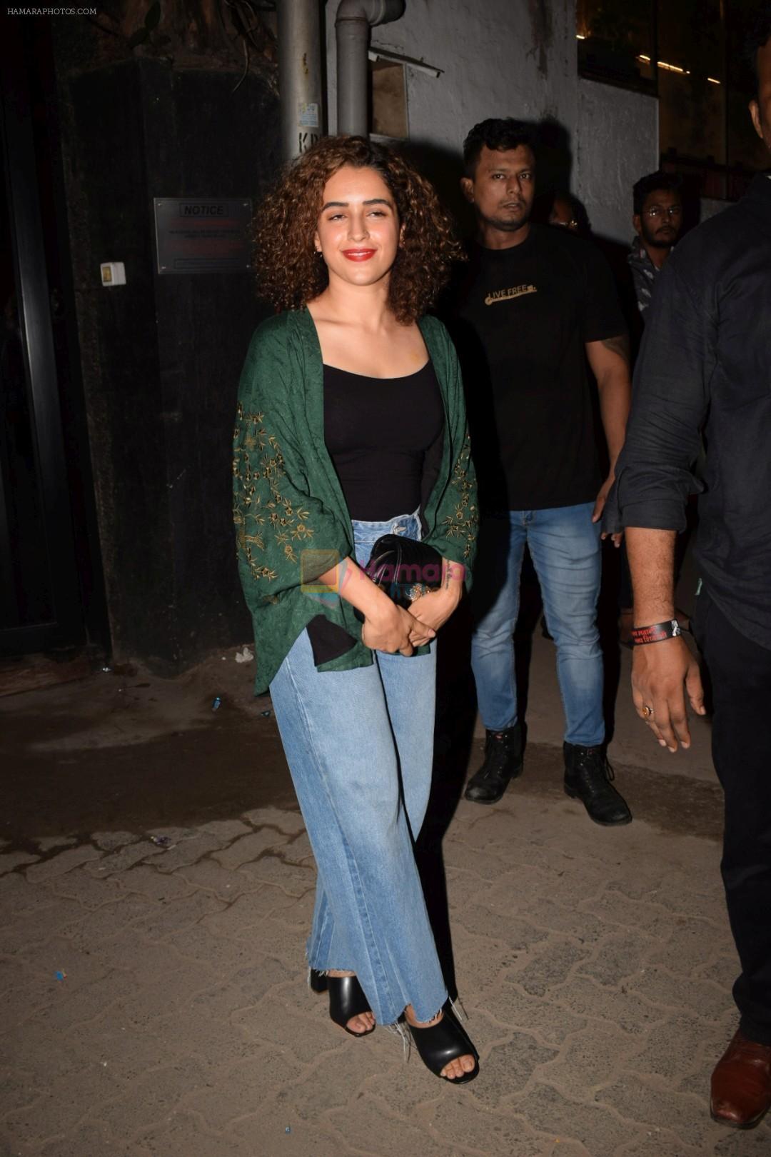 Sanya Malhotra at Mukesh chhabra's birthday party on 26th May 2018