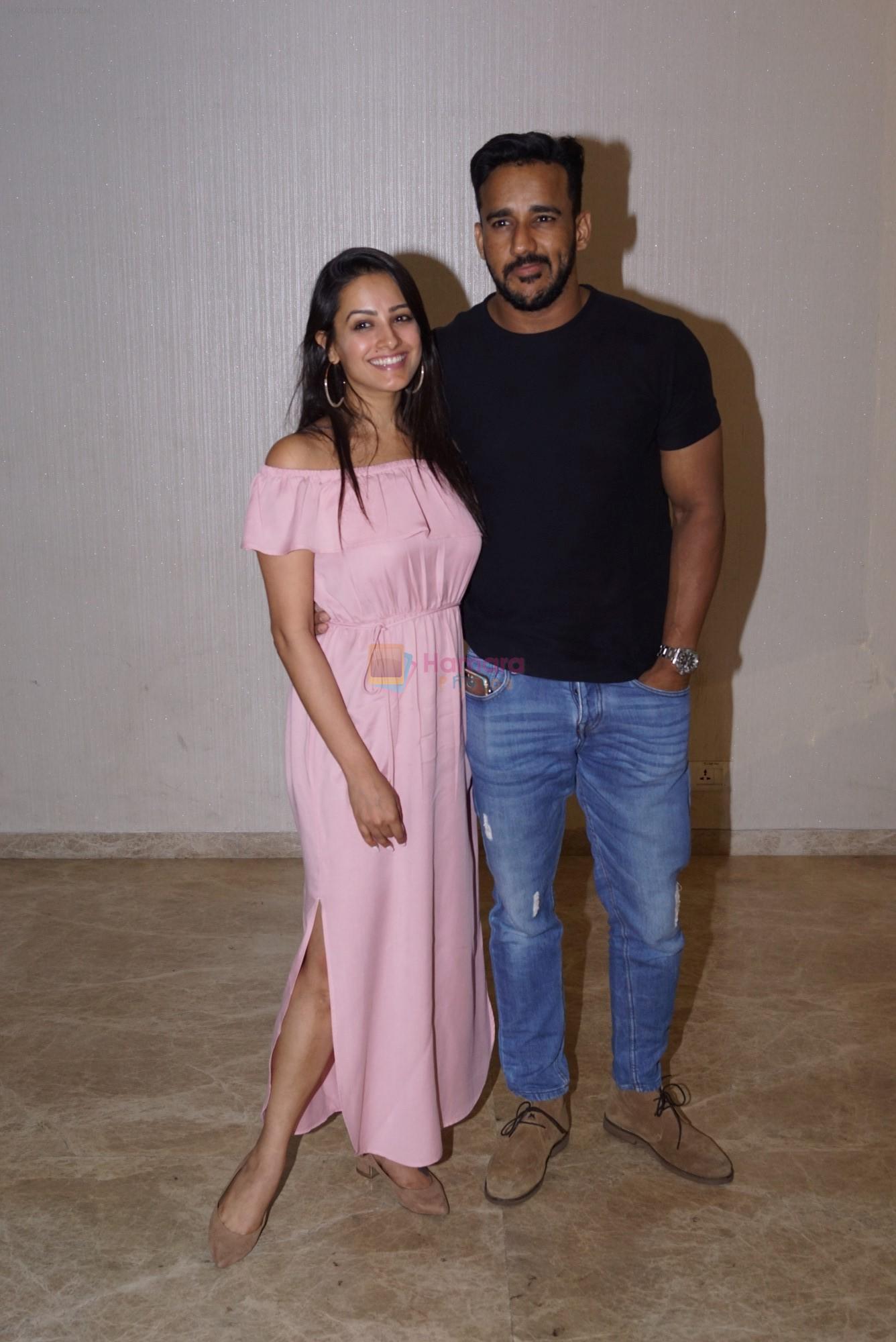 Anita Hassanandani, Rohit Reddy at the Special Screening Of Film Veere Di Wedding on 29th May 2018