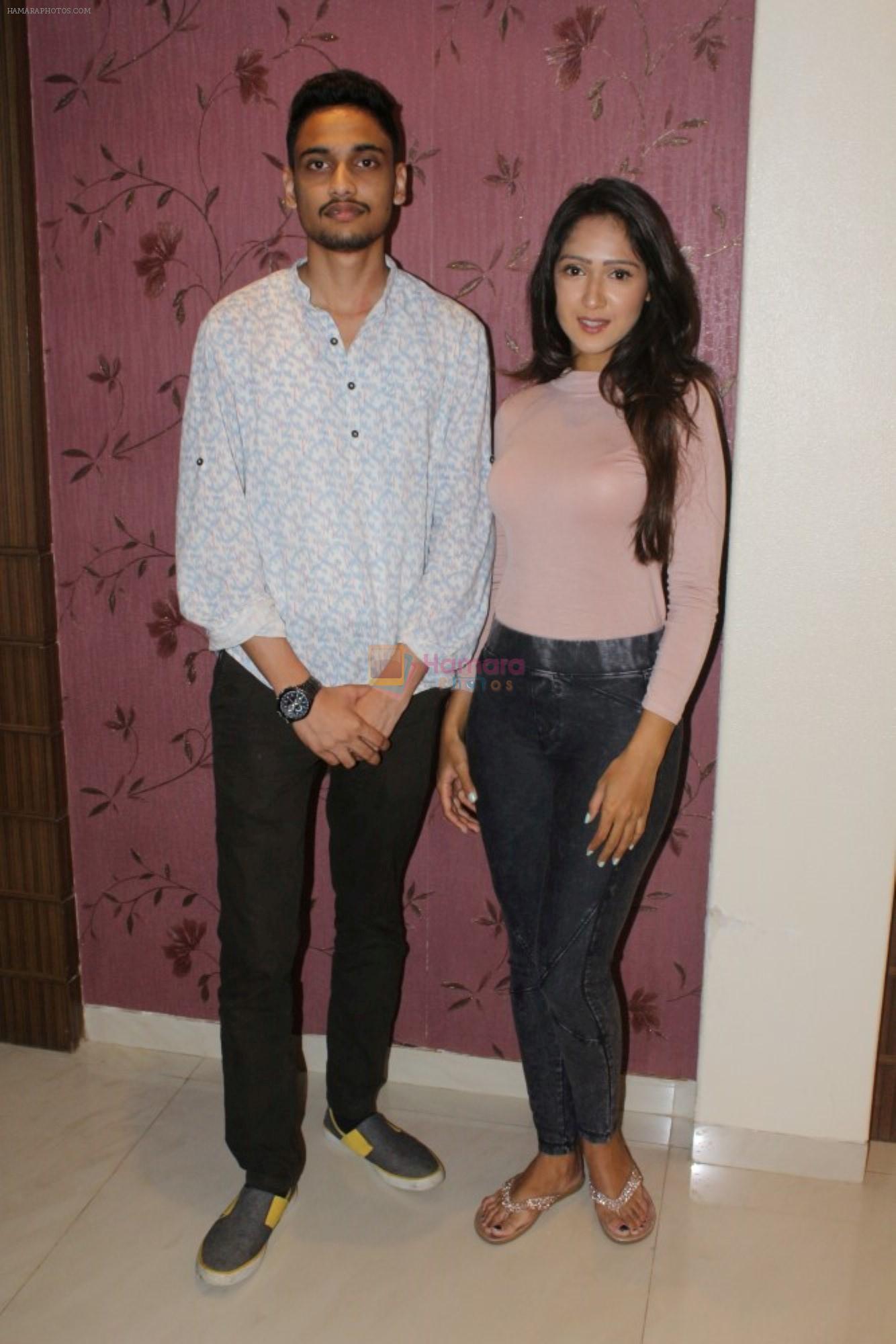 Ayaan & Krissann Barretto at the Launch of Banjaara Safar by T- series on 29th May 2018