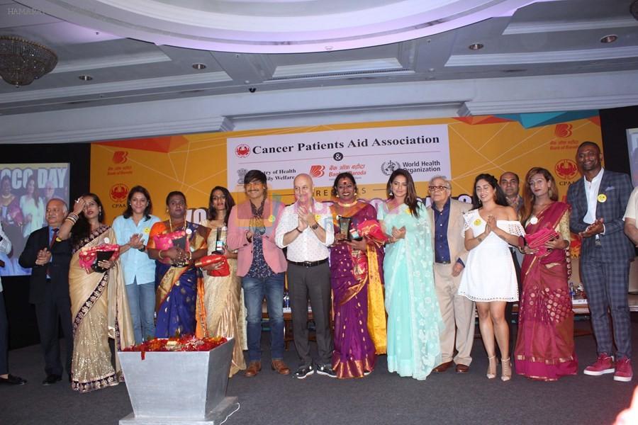 Vivek Oberoi, Anupam Kher, Priya Dutt, Neha Bhasin at World No Tobacco Day 2018 event in Taj Lands end on 30th May 2018