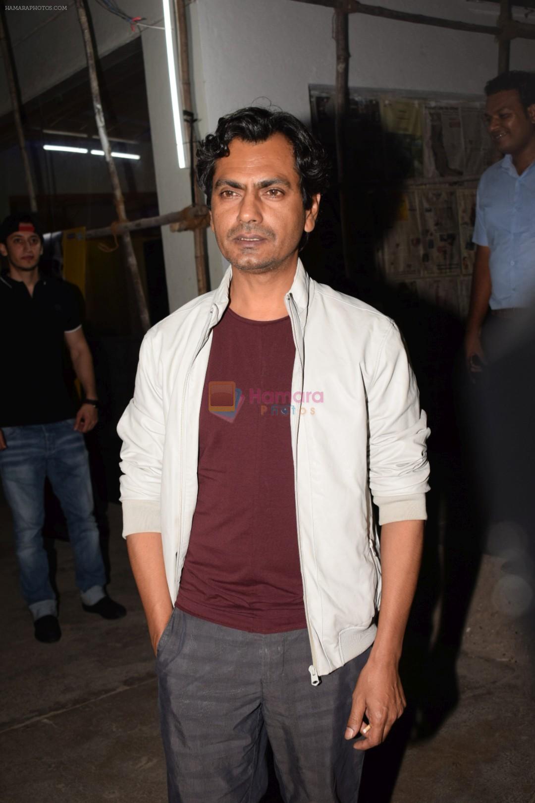 Nawaz Siddique at the screening of Bhavesh Joshi Superhero in sunny super sound on 31st May 2018
