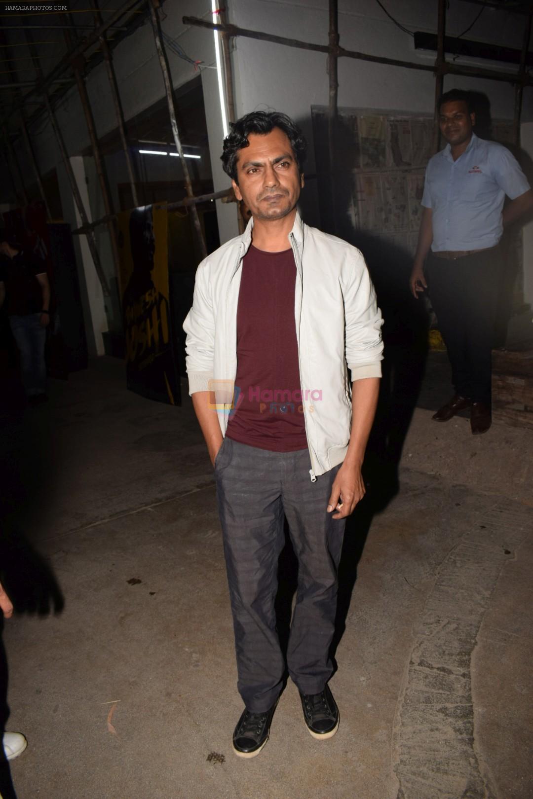 Nawaz Siddique at the screening of Bhavesh Joshi Superhero in sunny super sound on 31st May 2018