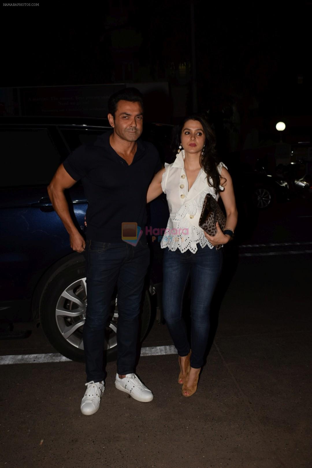Bobby Deol at Jacqueline Fernandez's new restaurant Pali Thai opening party in bandra pali village on 1st June 2018