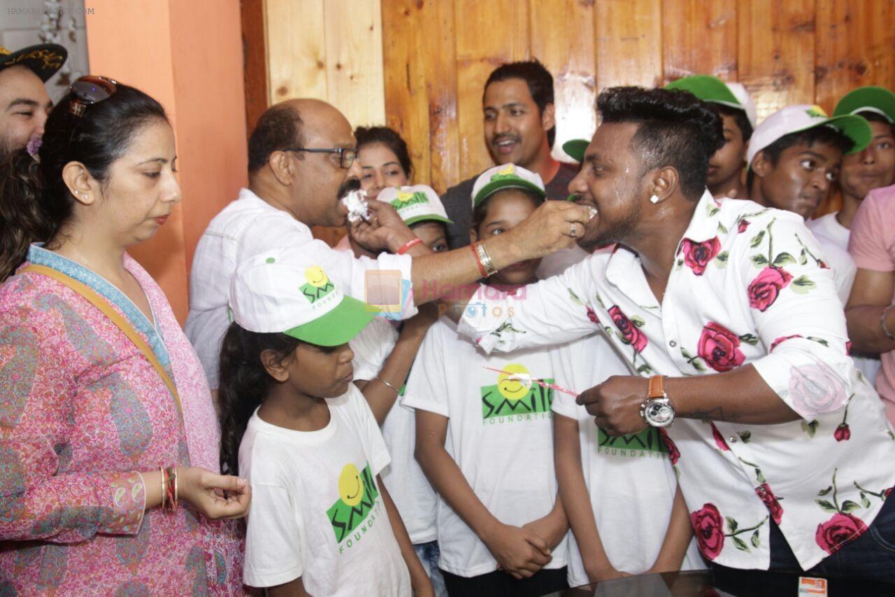 Choreographer Paulson Thomas Celebrated His Birthday With Smile Foundation Children on 6th June 2018