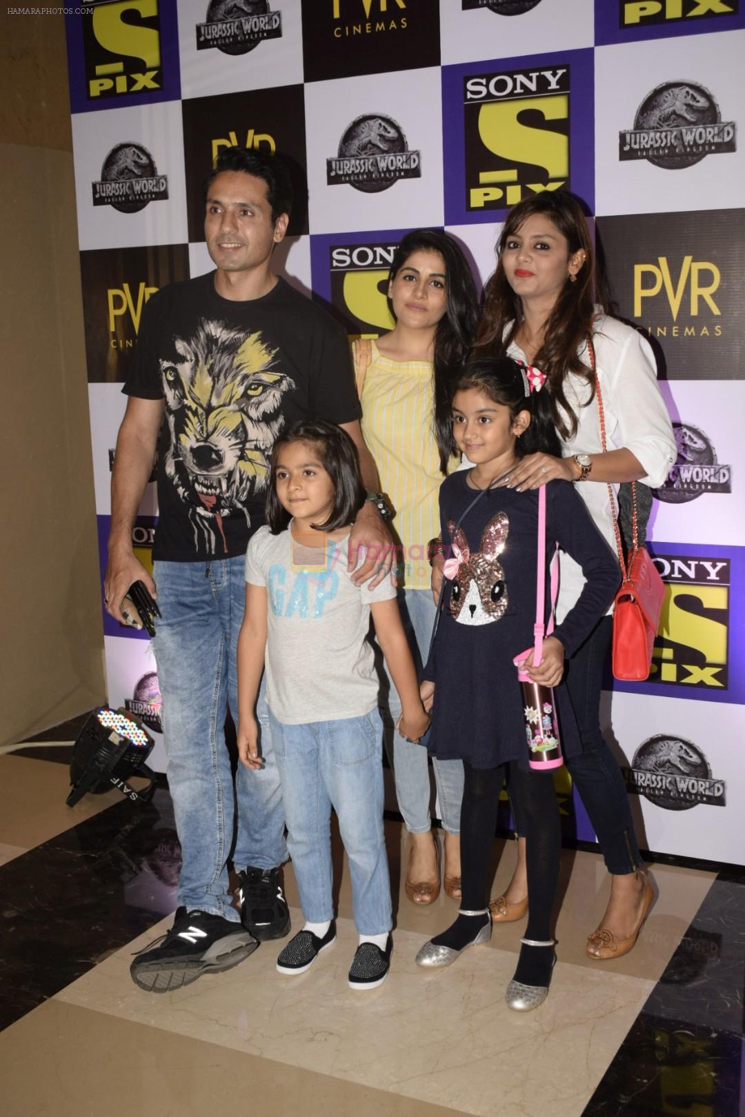 at the Screening of Jurassic world in PVR icon Andheri on 6th June 2018