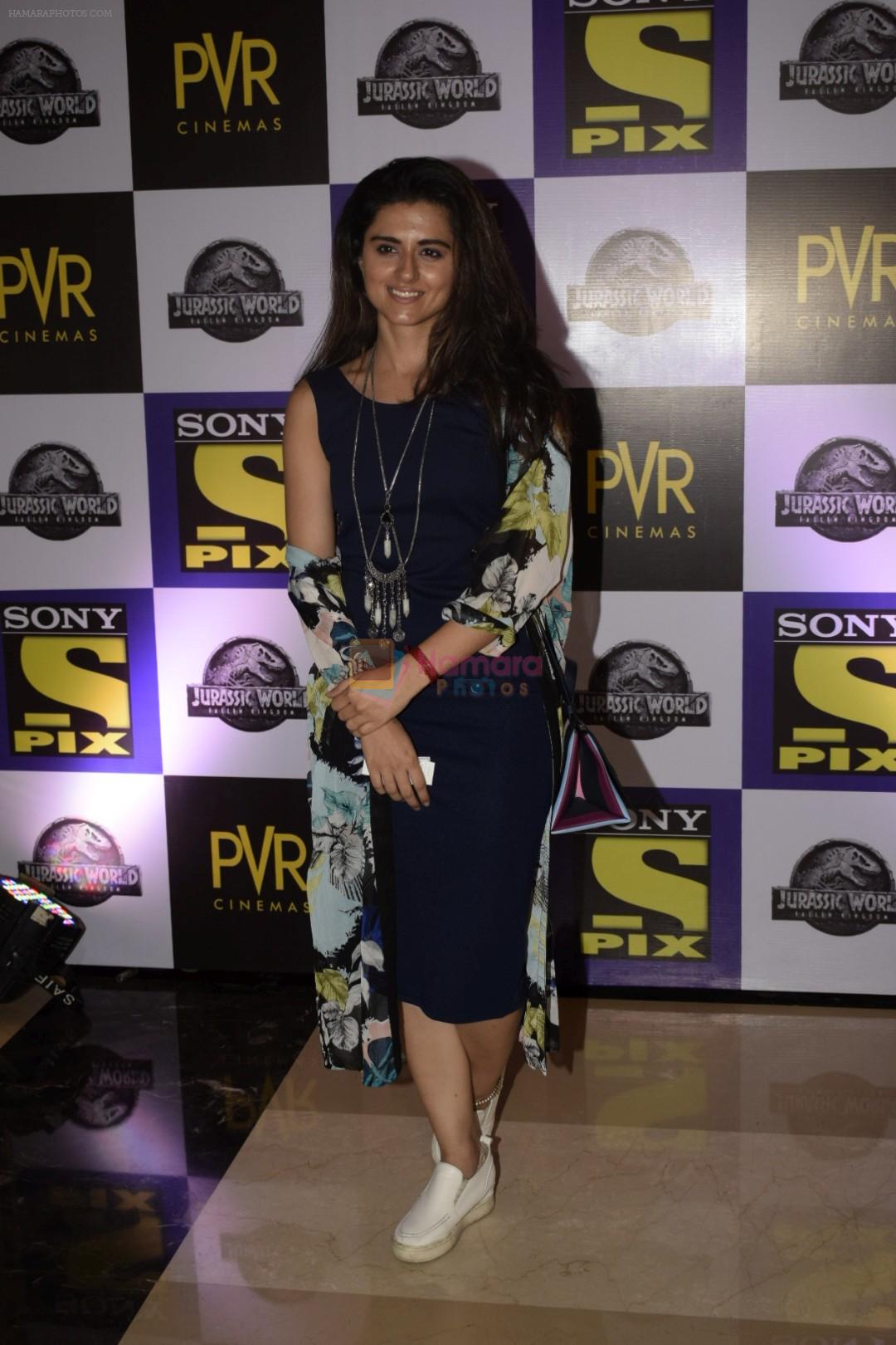 Riddhi Dogra at the Screening of Jurassic world in PVR icon Andheri on 6th June 2018