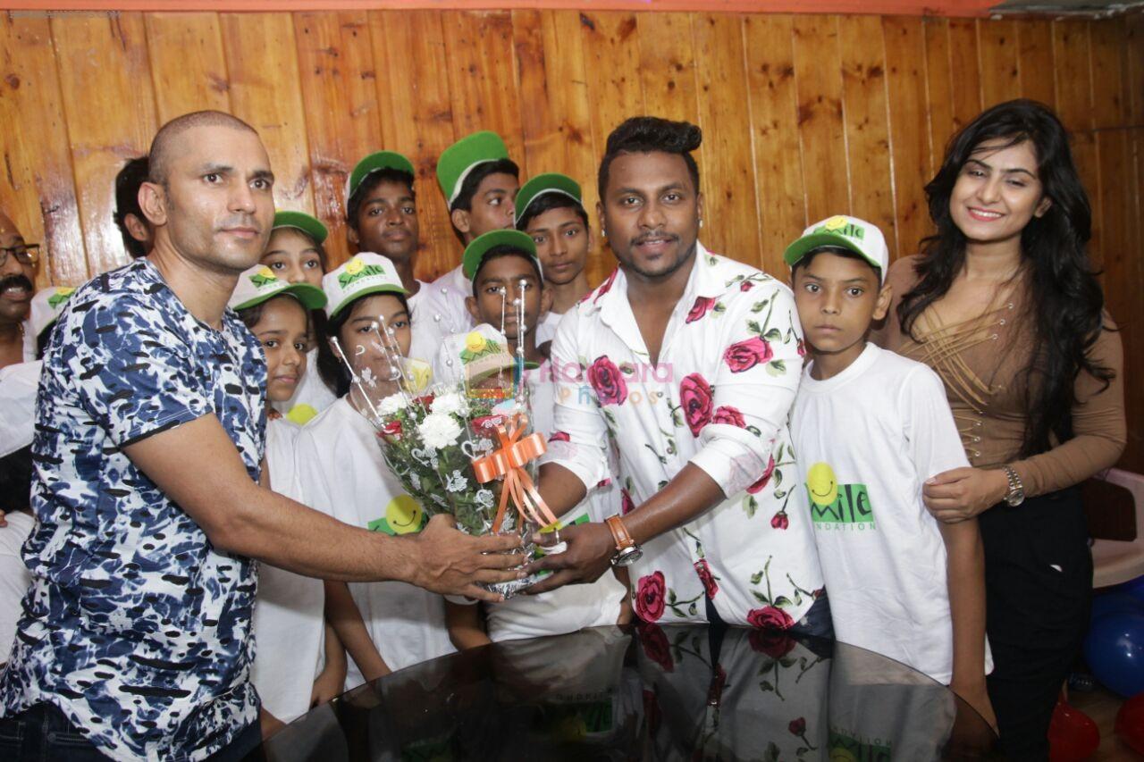 Choreographer Paulson Thomas Celebrated His Birthday With Smile Foundation Children on 6th June 2018