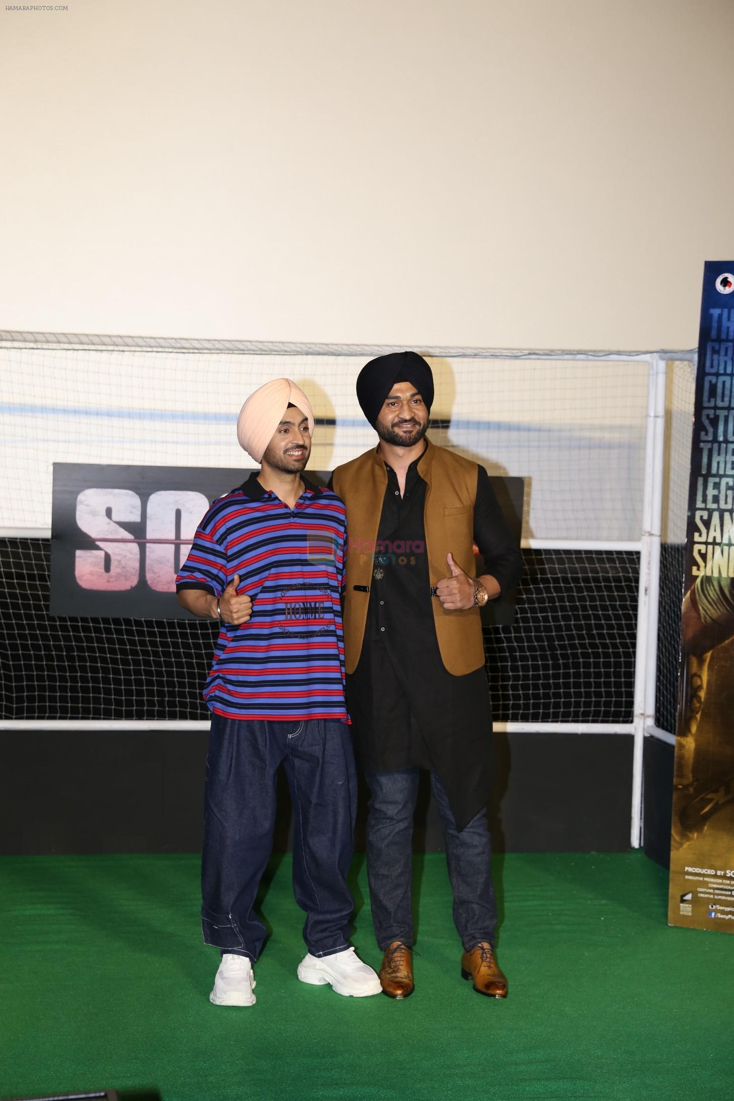 Diljit Dosanjh at the Trailer launch of film Soorma at pvr juhu in mumbai on 11th June 2018