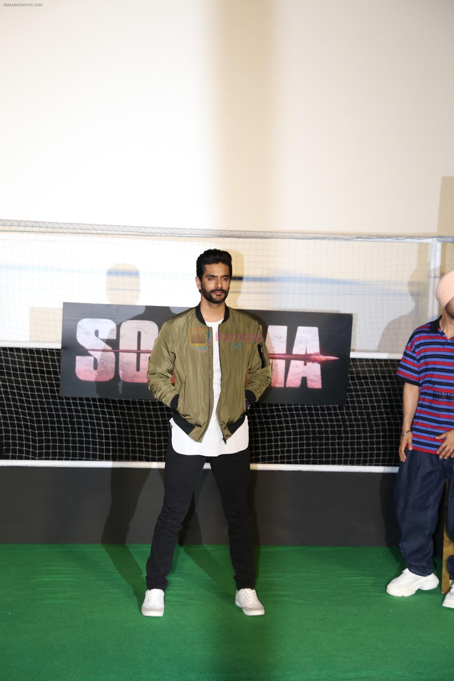 Angad Bedi at the Trailer launch of film Soorma at pvr juhu in mumbai on 11th June 2018