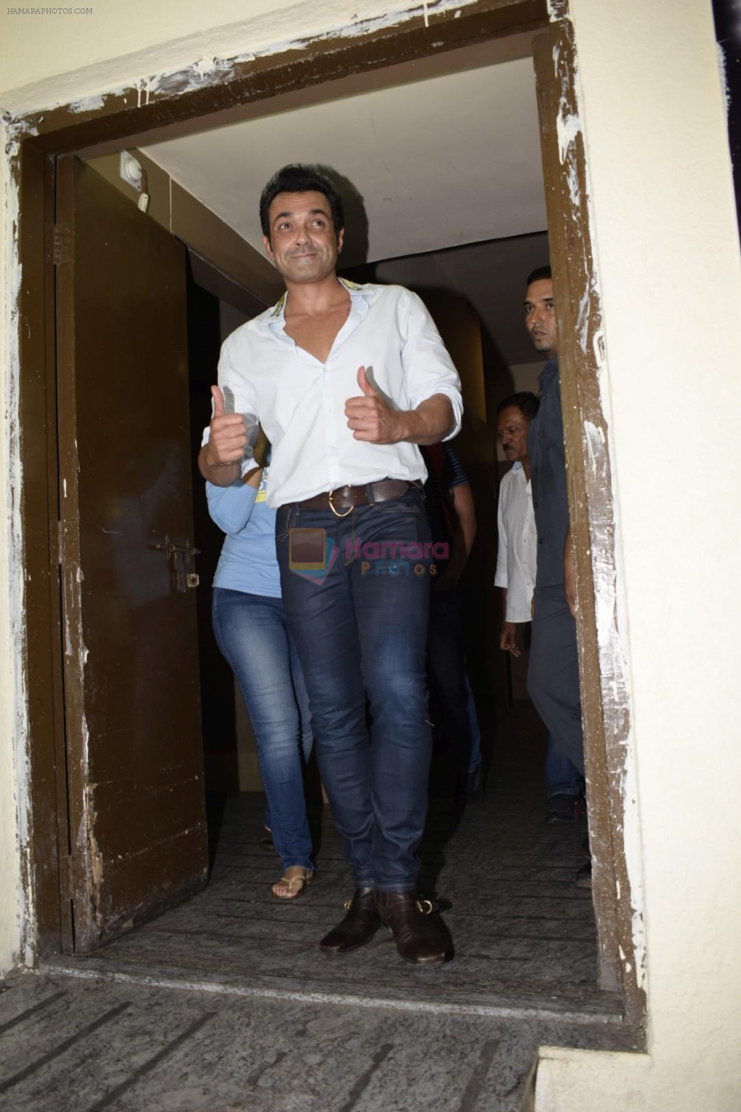 Bobby Deol at the Screening of Race 3 in pvr juhu on 12th June 2018