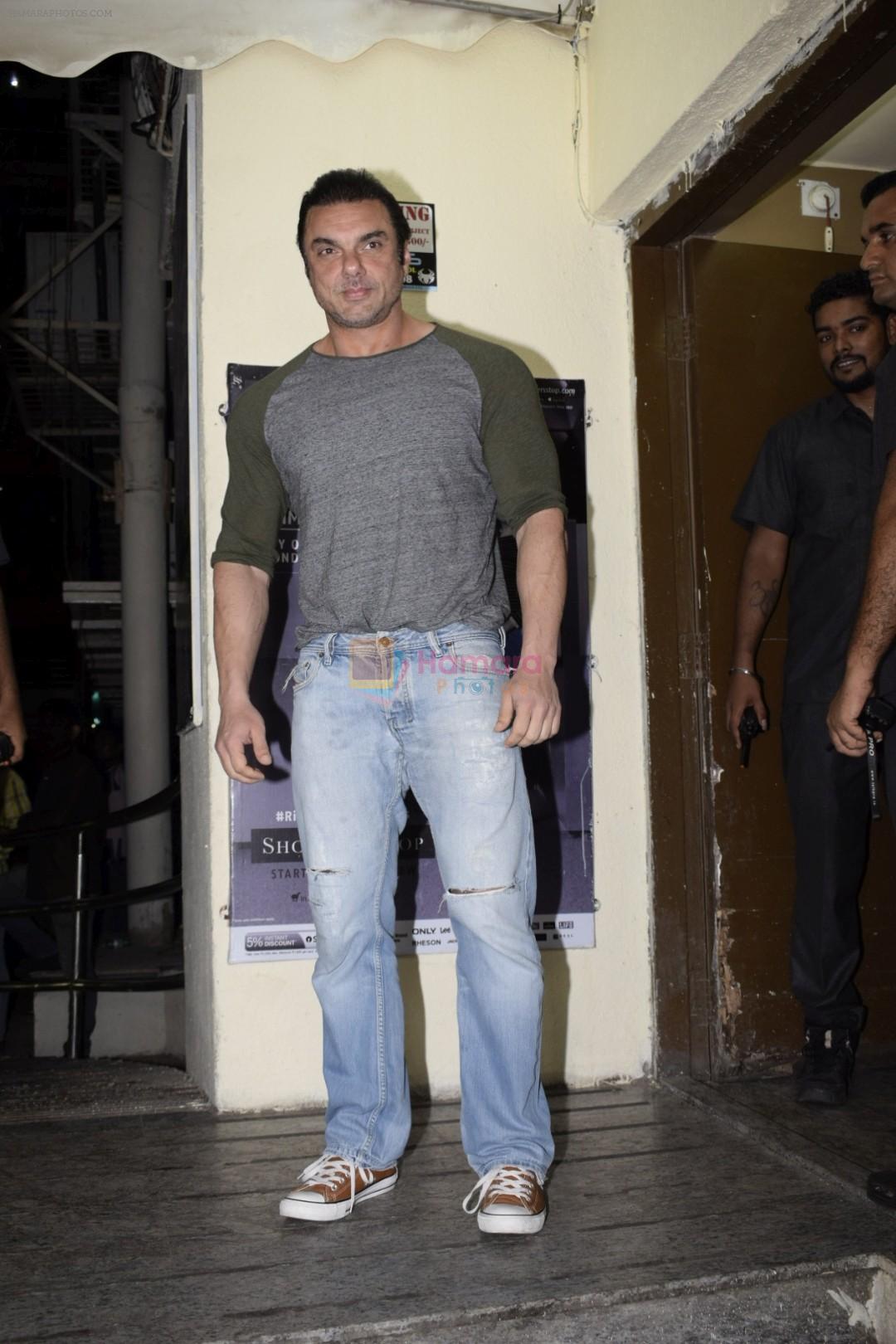 Sohail Khan at the Screening of Race 3 in pvr juhu on 14th June 2018
