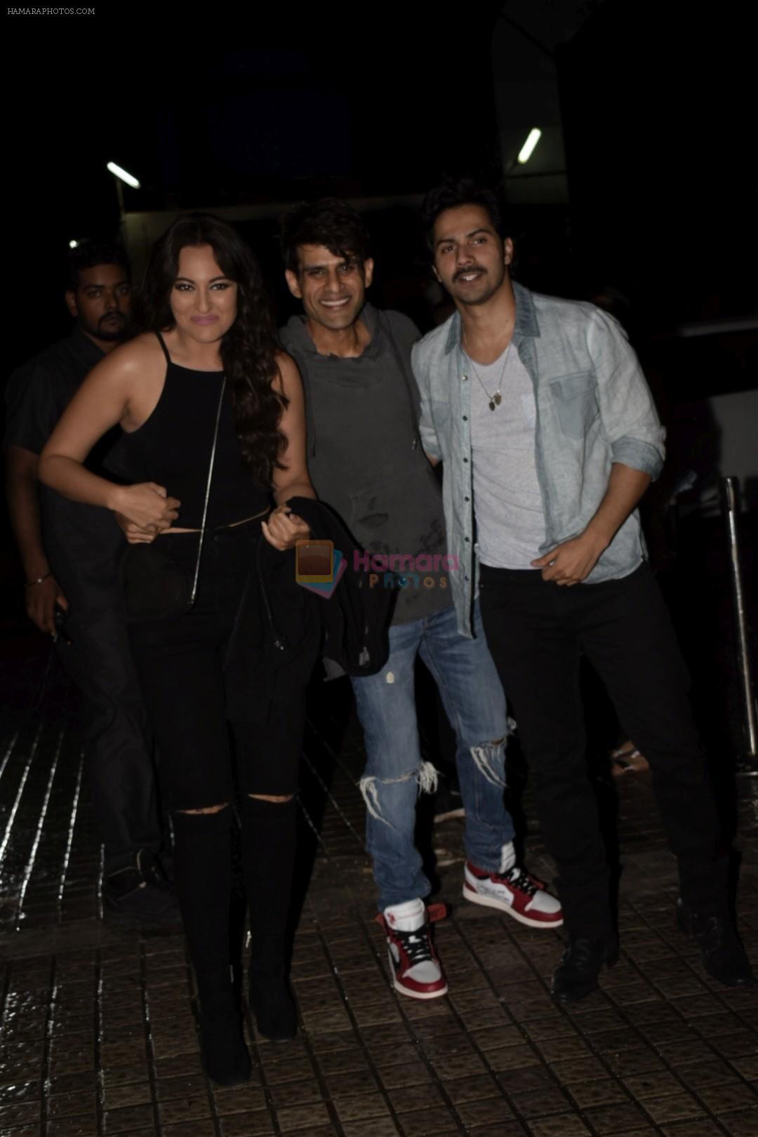 Sonakshi Sinha at the Screening of Race 3 in pvr juhu on 14th June 2018