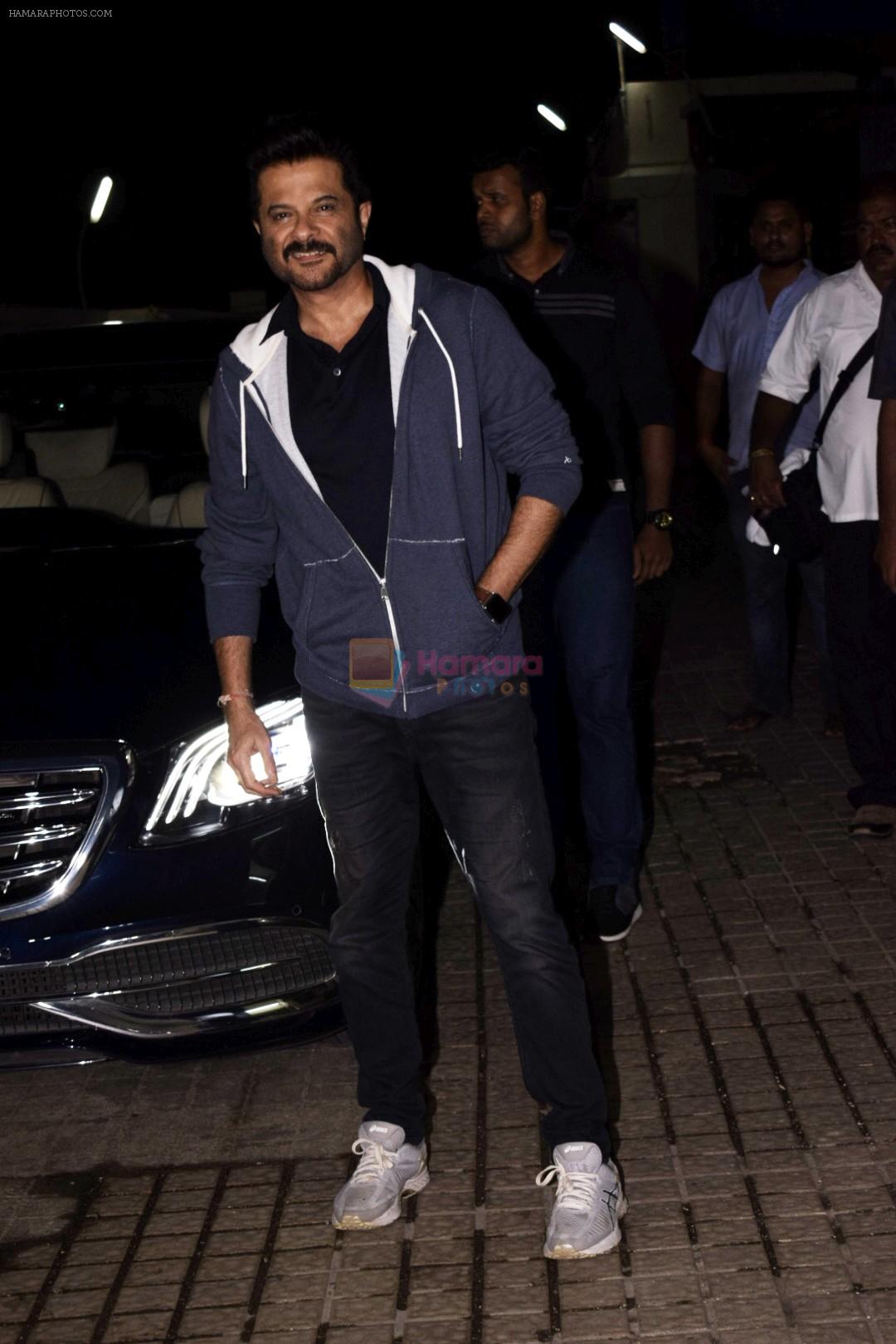 Anil Kapoor at the Screening of Race 3 in pvr juhu on 14th June 2018
