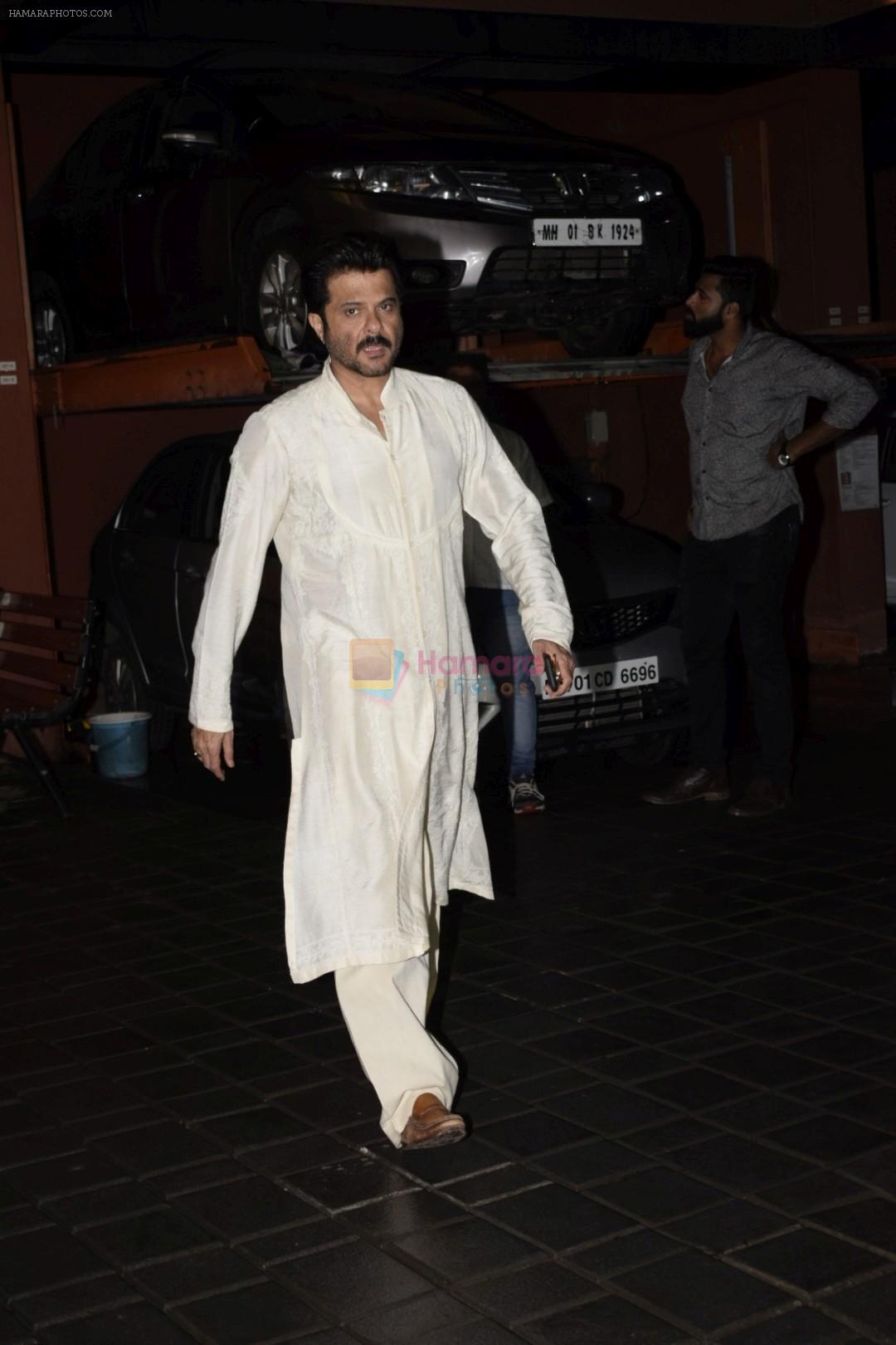 Anil Kapoor at Arpita Khan's Eid party at her residence in bandra on 16th June 2018