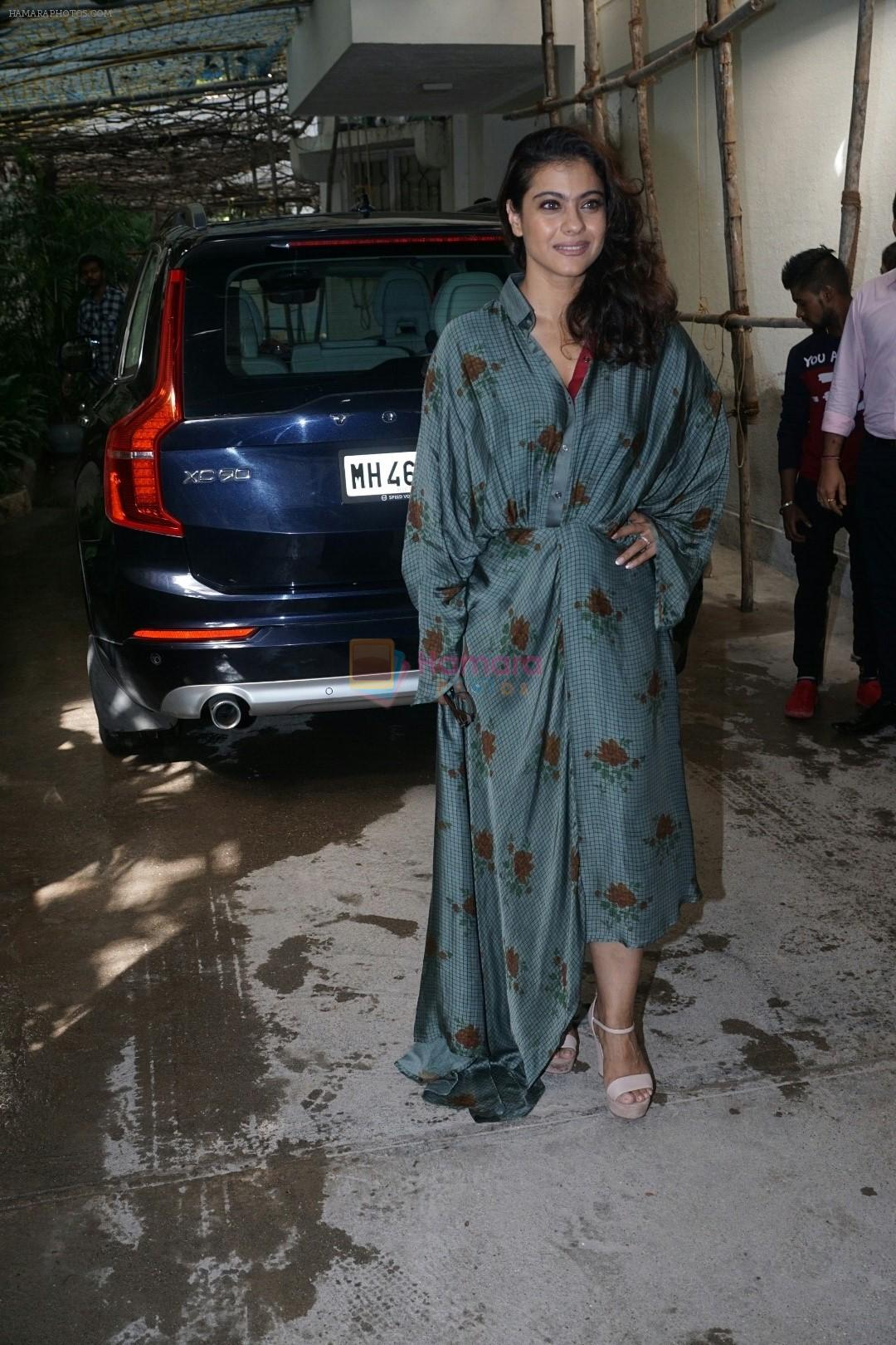 Kajol attends the screening of Incredibles 2 in Sunny Sound juhu on 18th June 2018