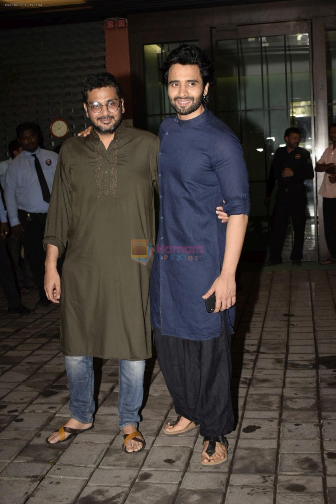 Jackky Bhagnani at Arpita Khan's Eid party at her residence in bandra on 16th June 2018