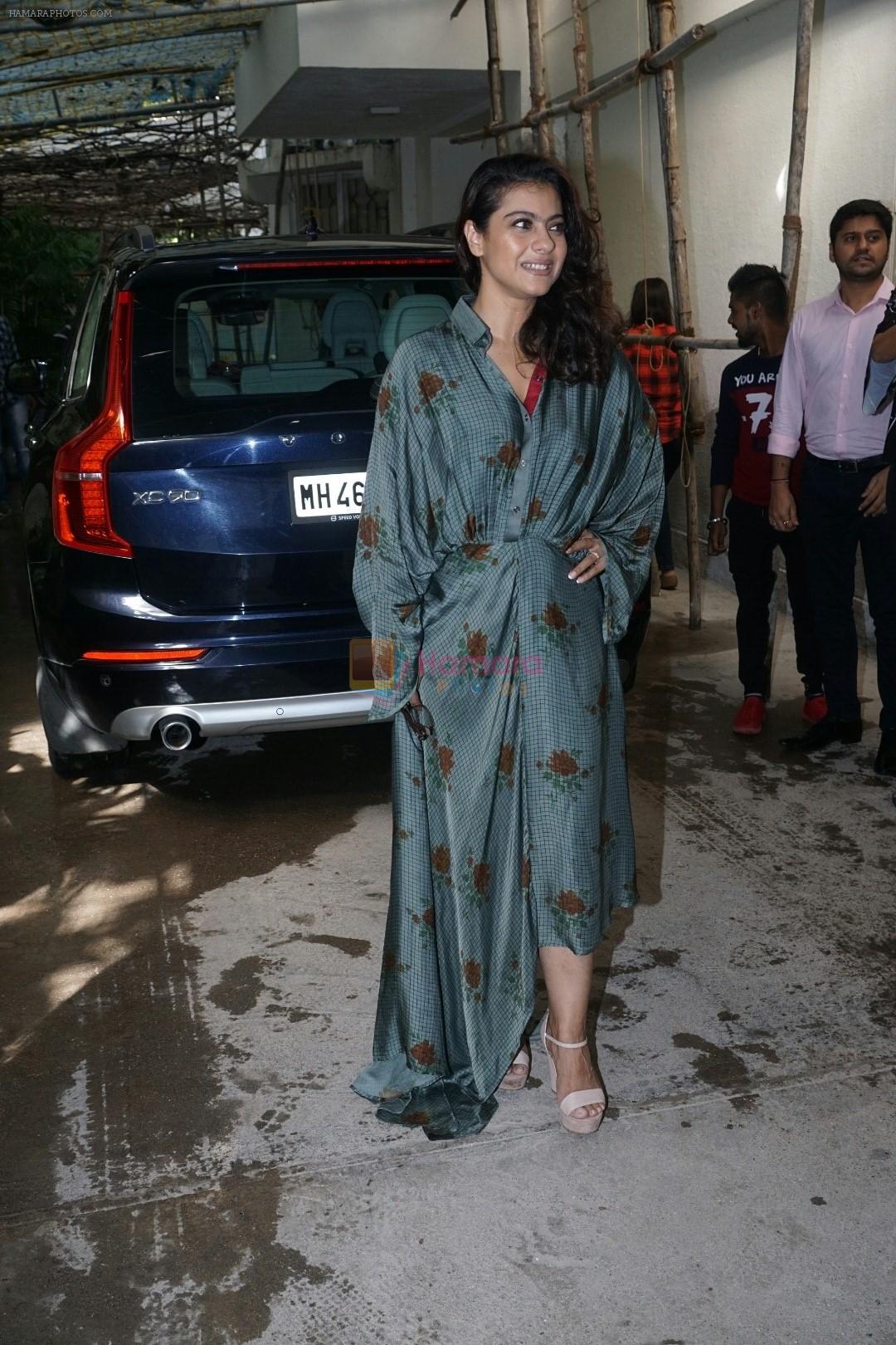 Kajol attends the screening of Incredibles 2 in Sunny Sound juhu on 18th June 2018