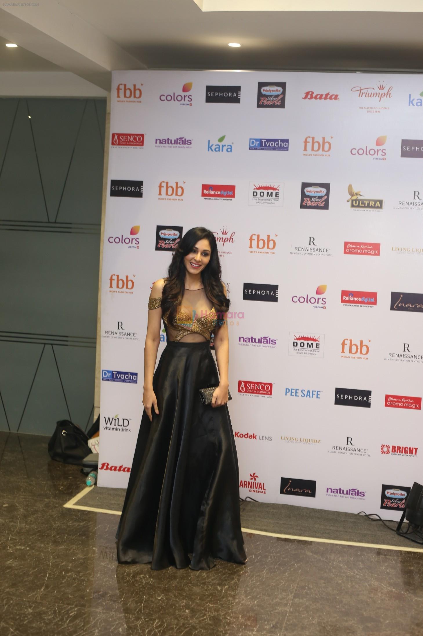 Pooja Chopra at Femina Miss India grand finale in NSCI worli, Mumbai on 19th June 2018