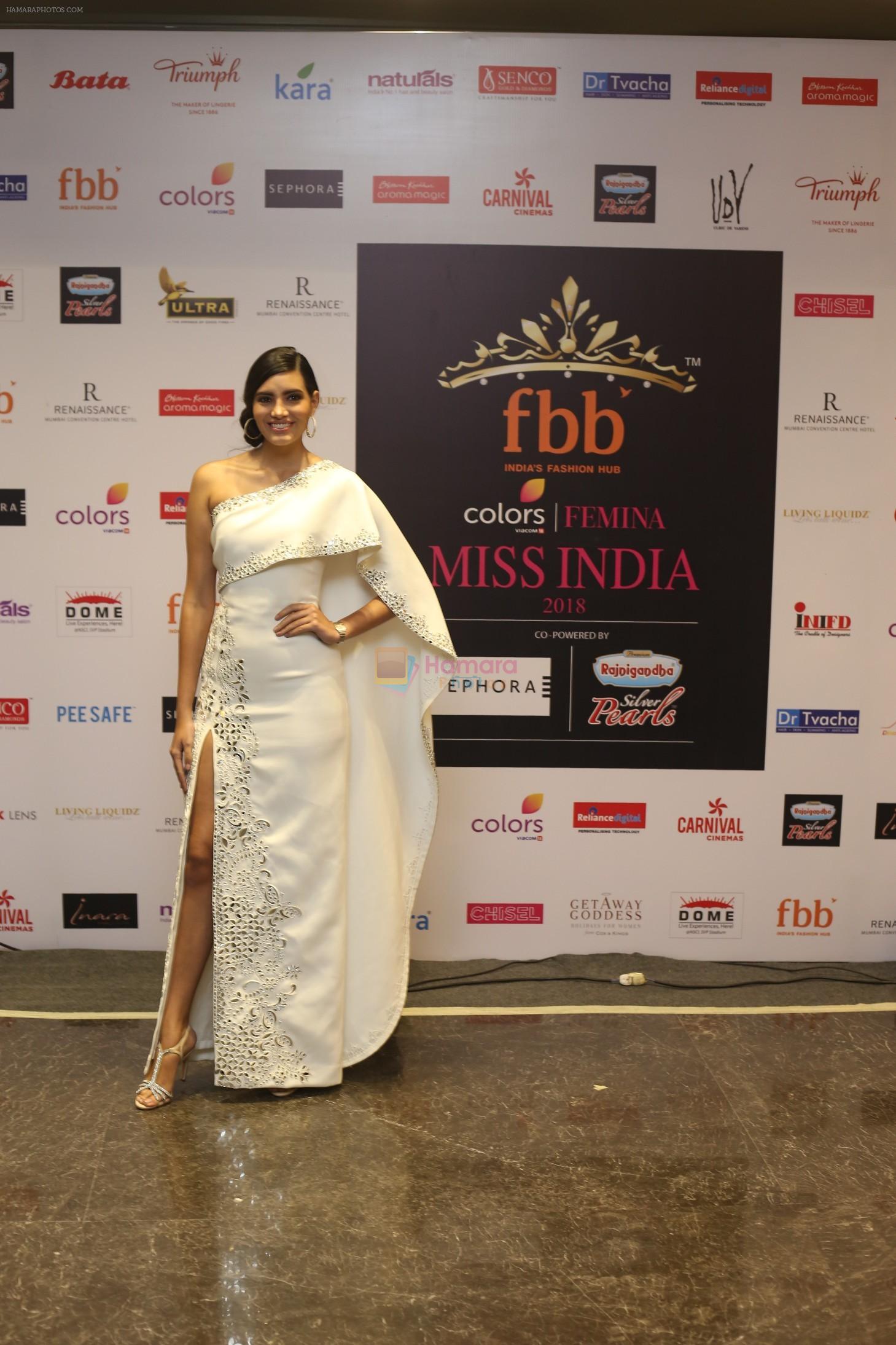at Femina Miss India grand finale in NSCI worli, Mumbai on 19th June 2018