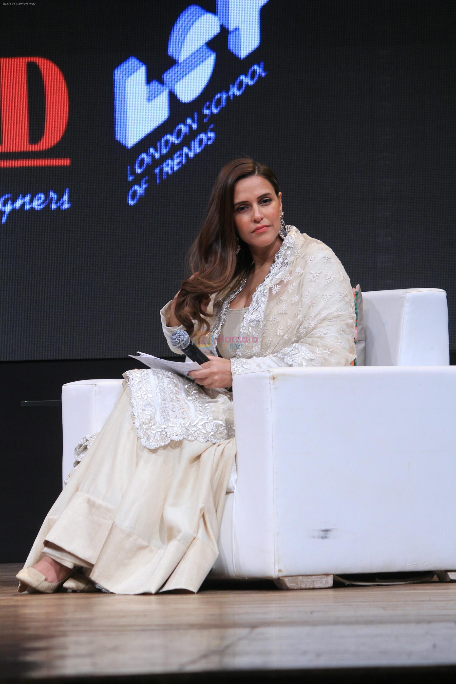 Neha Dhupia at the Launch of Learn from Manish Malhotra at St Andrews in bandra on 20th June 2018