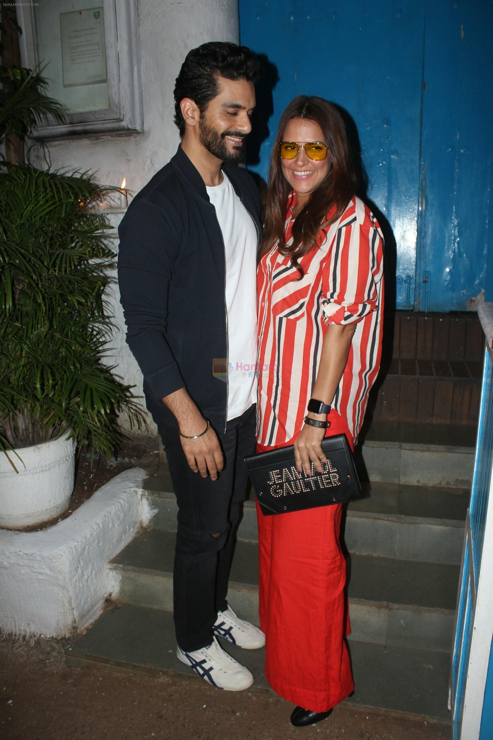 Neha Dhupia, Angad Bedi at the Success party of Netflix's Lust Stories at Olive in bandra on 20th June 2018