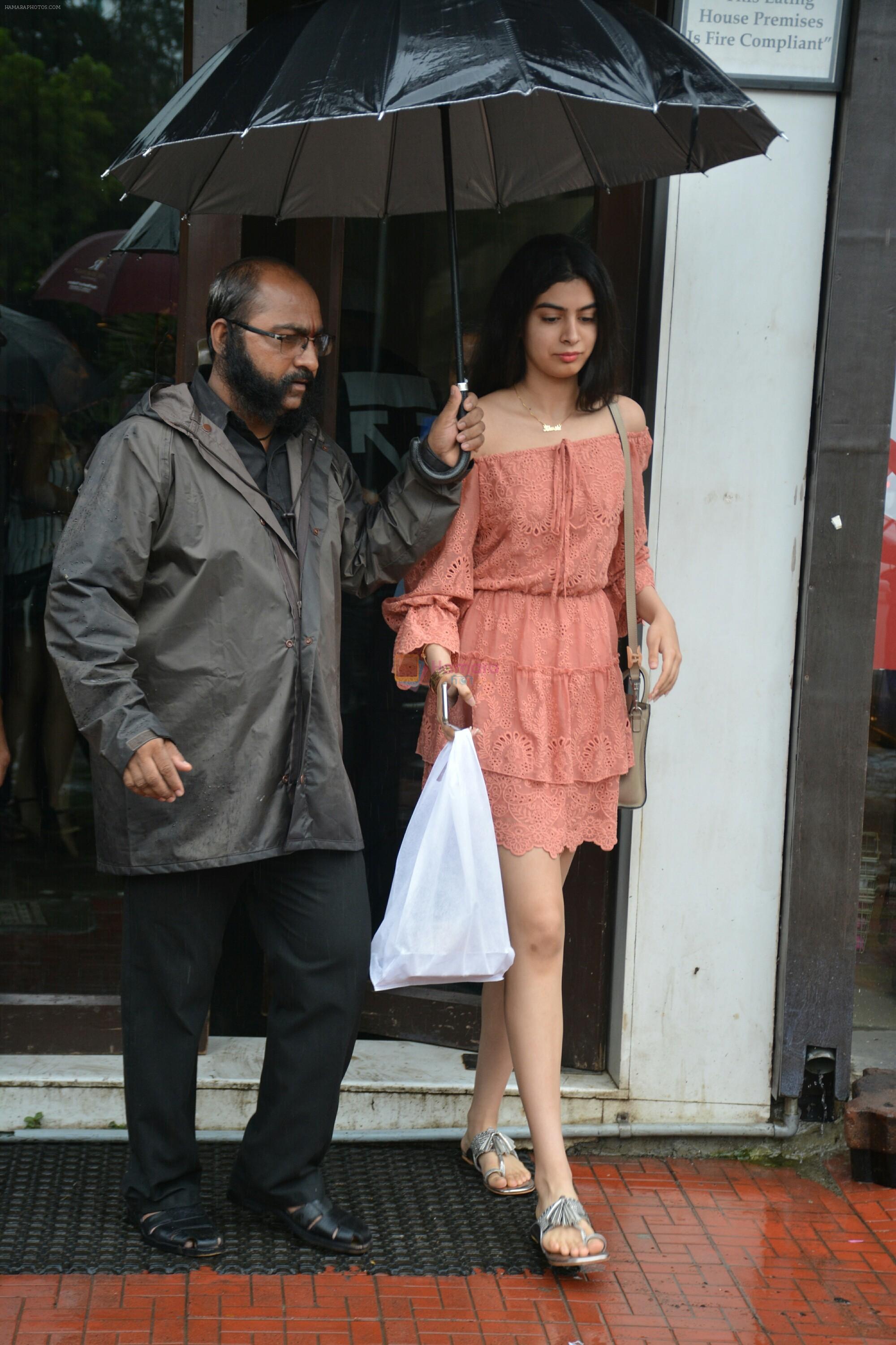 Khushi Kapoor spotted at bandra on 24th June 2018