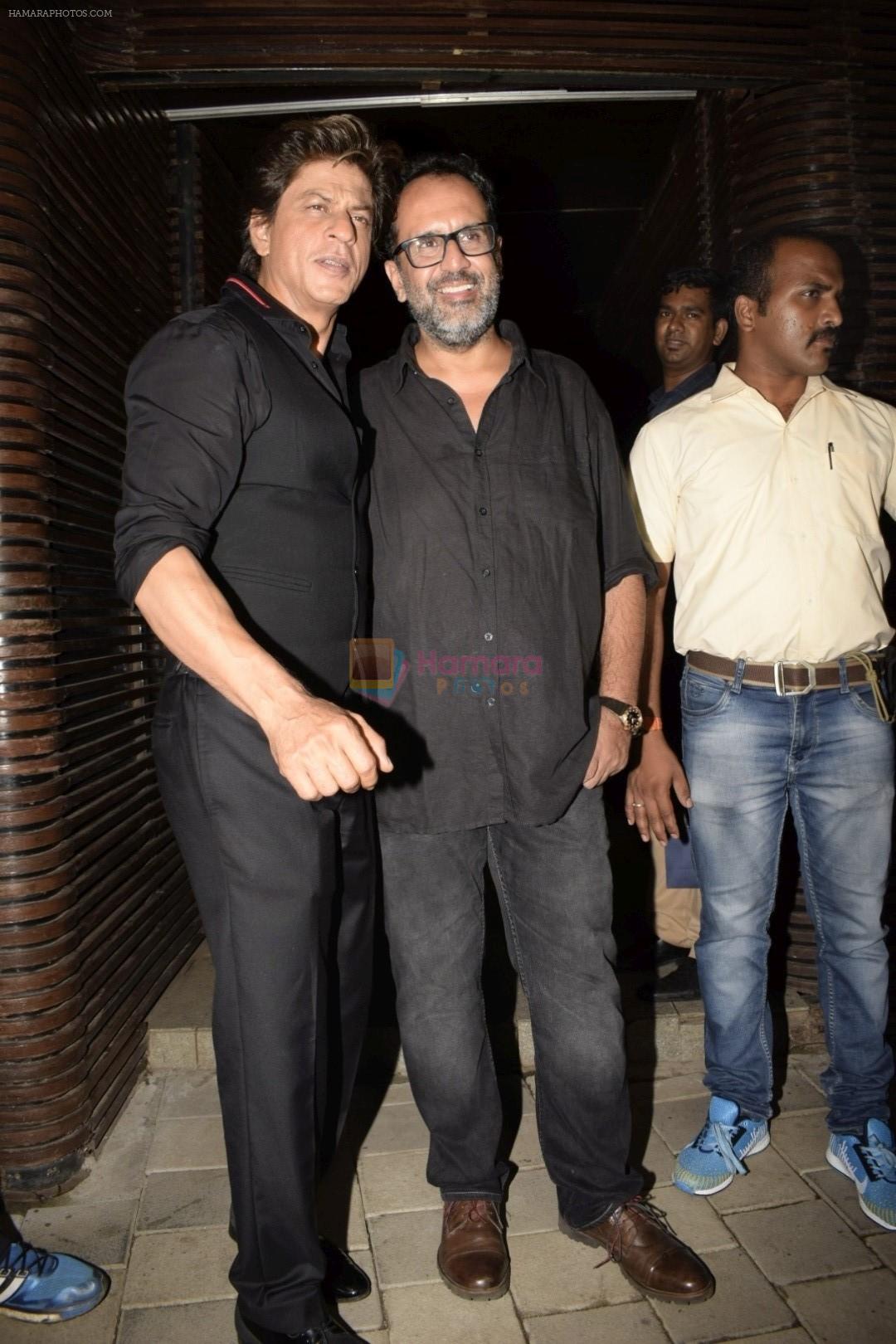 Shah Rukh Khan at Anand L Rai's birthday party in Estella juhu on 27th June 2018