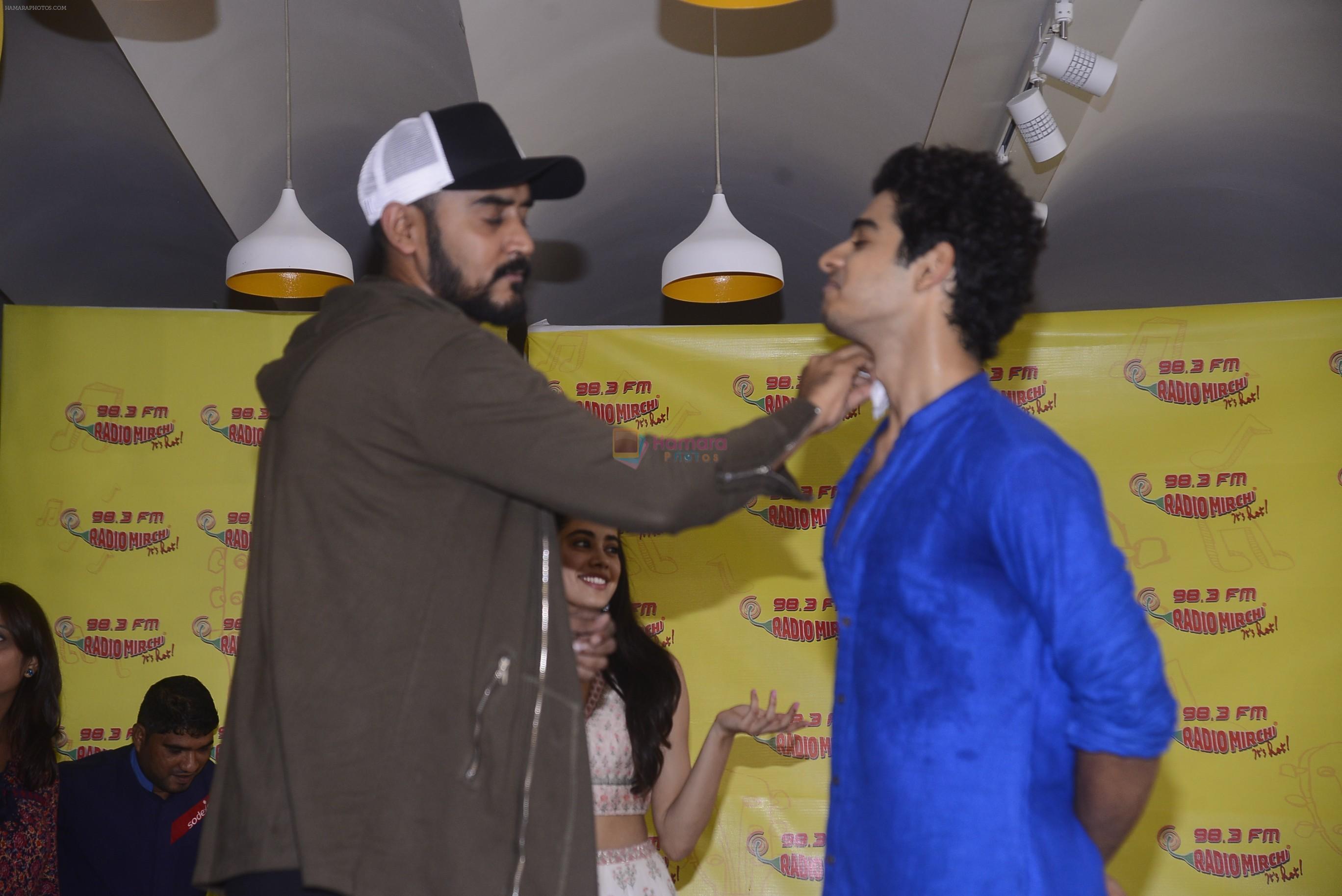 Ishaan Khattar at the Launch of Zingaat song from film Dhadak at Radio Mirchi in mumbai on 27th June 2018