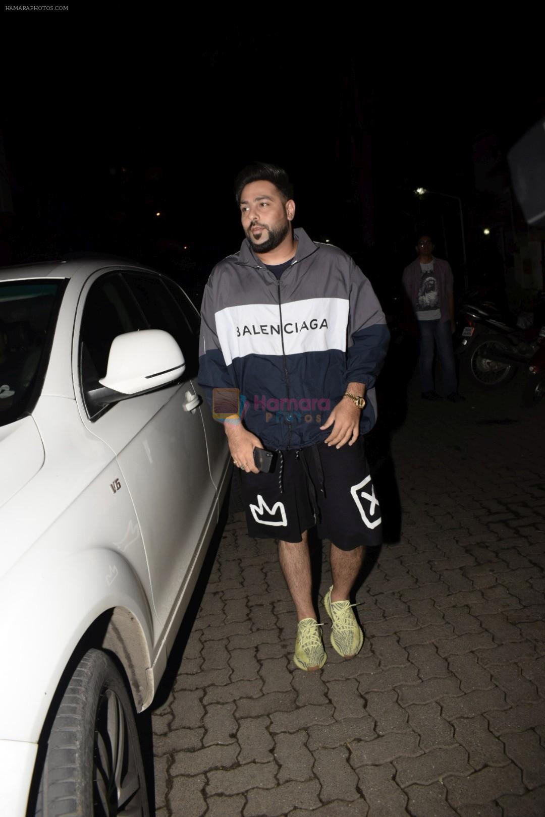 Badshah at the Arjun Kapoor's birthday party in his juhu residence on 27th June 2018