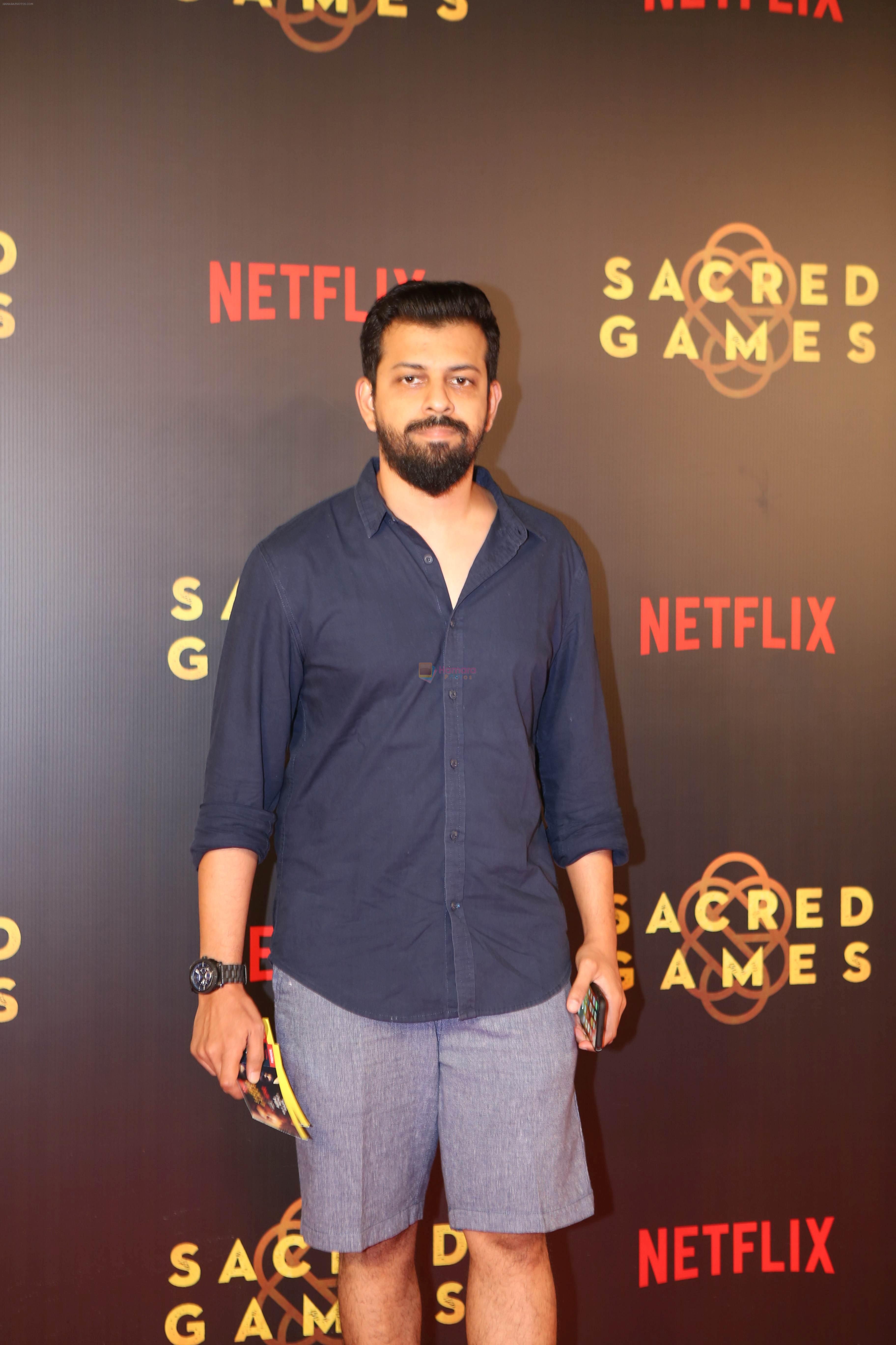 Bejoy Nambiar at the Screening of Netflix Sacred Games in pvr icon Andheri on 28th June 2018