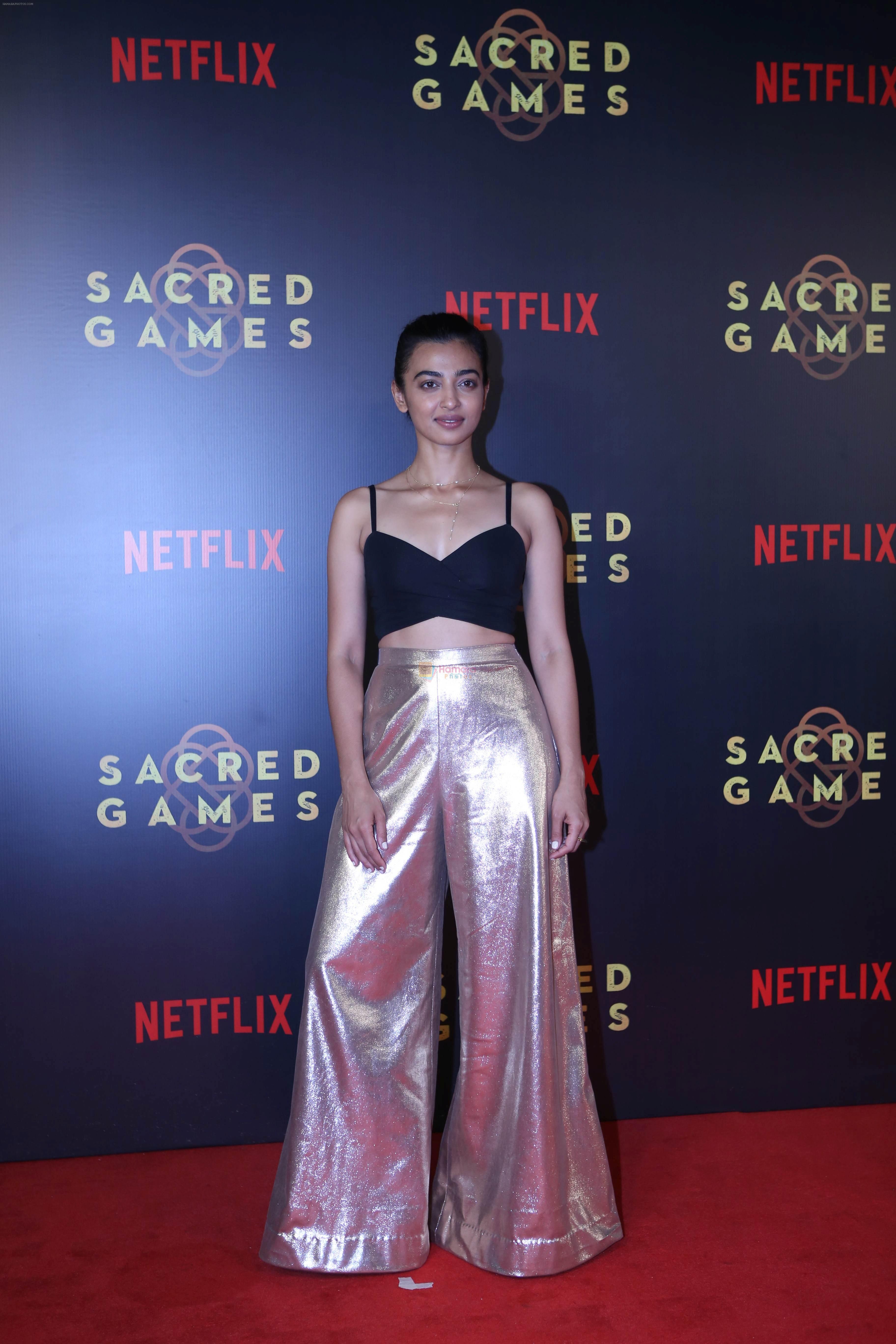 Radhika Apte at the Screening of Netflix Sacred Games in pvr icon Andheri on 28th June 2018