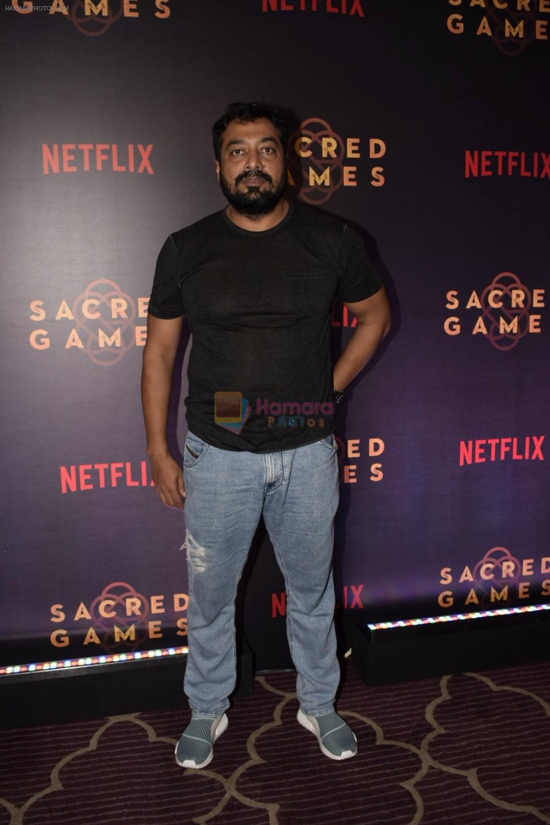 Anurag Kashyap at Sacred Games after party at jw marriott on 28th June 2018