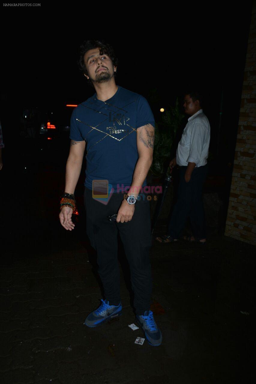 Sonu Nigam at the Success party of film Sanju at B in juhu on 3rd July 2018