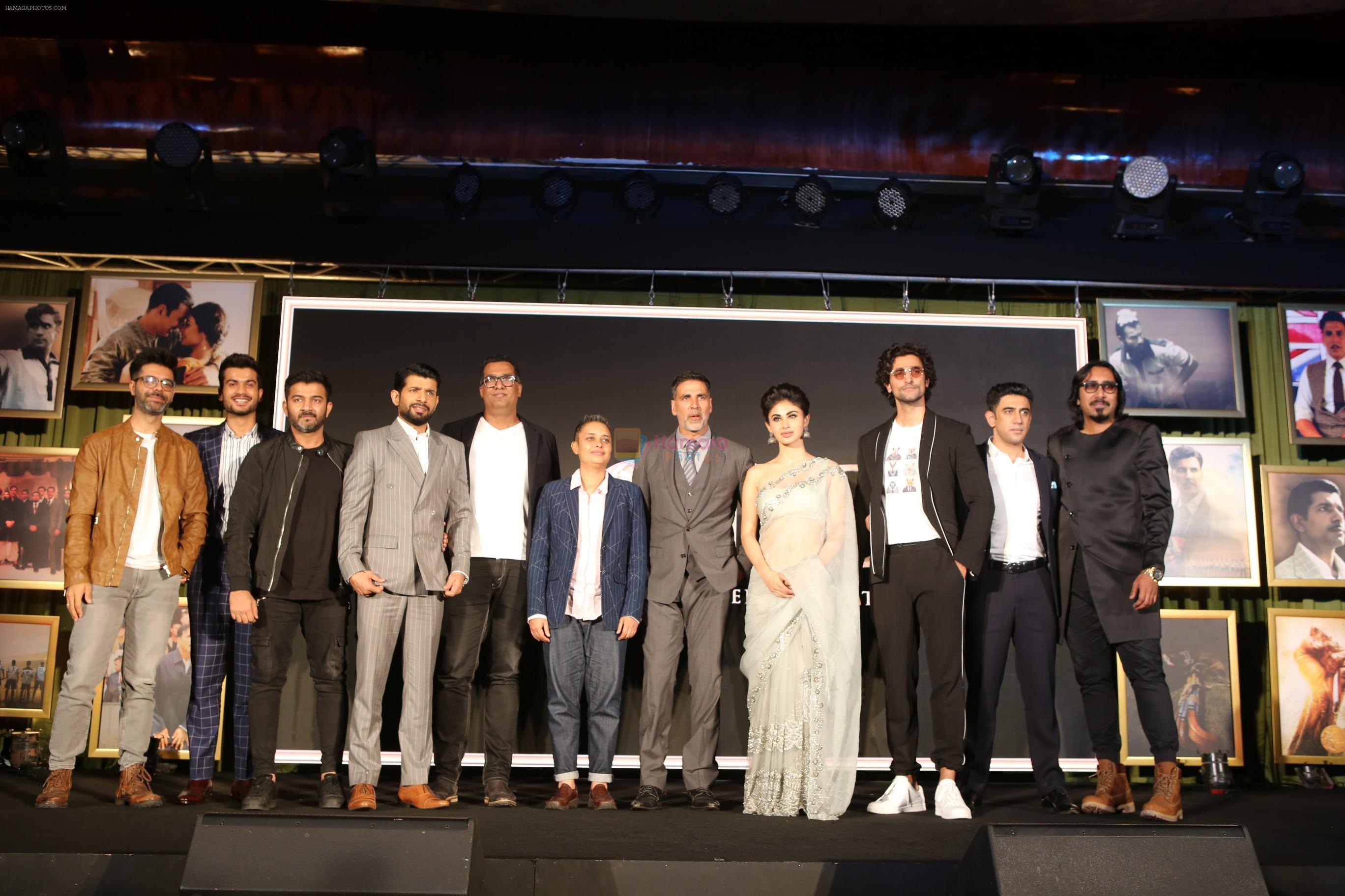 Akshay Kumar, Mouni Roy, Amit Sadh, Kunal Kapoor at the event of film Gold in Novotel mumbai on 6th July 2018
