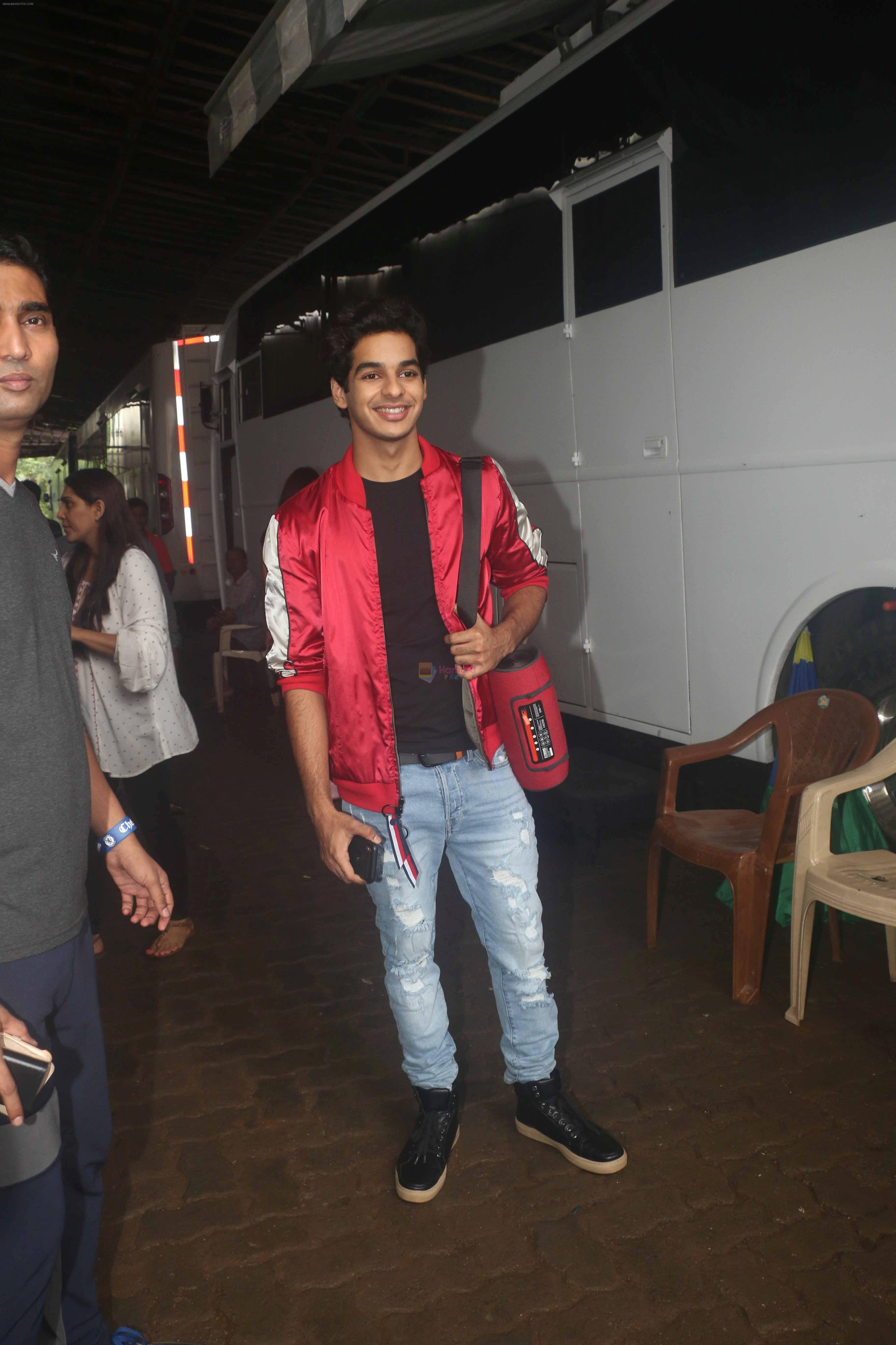 Ishaan Khattar on the sets of colors Dance Deewane in filmcity on 10th July 2018
