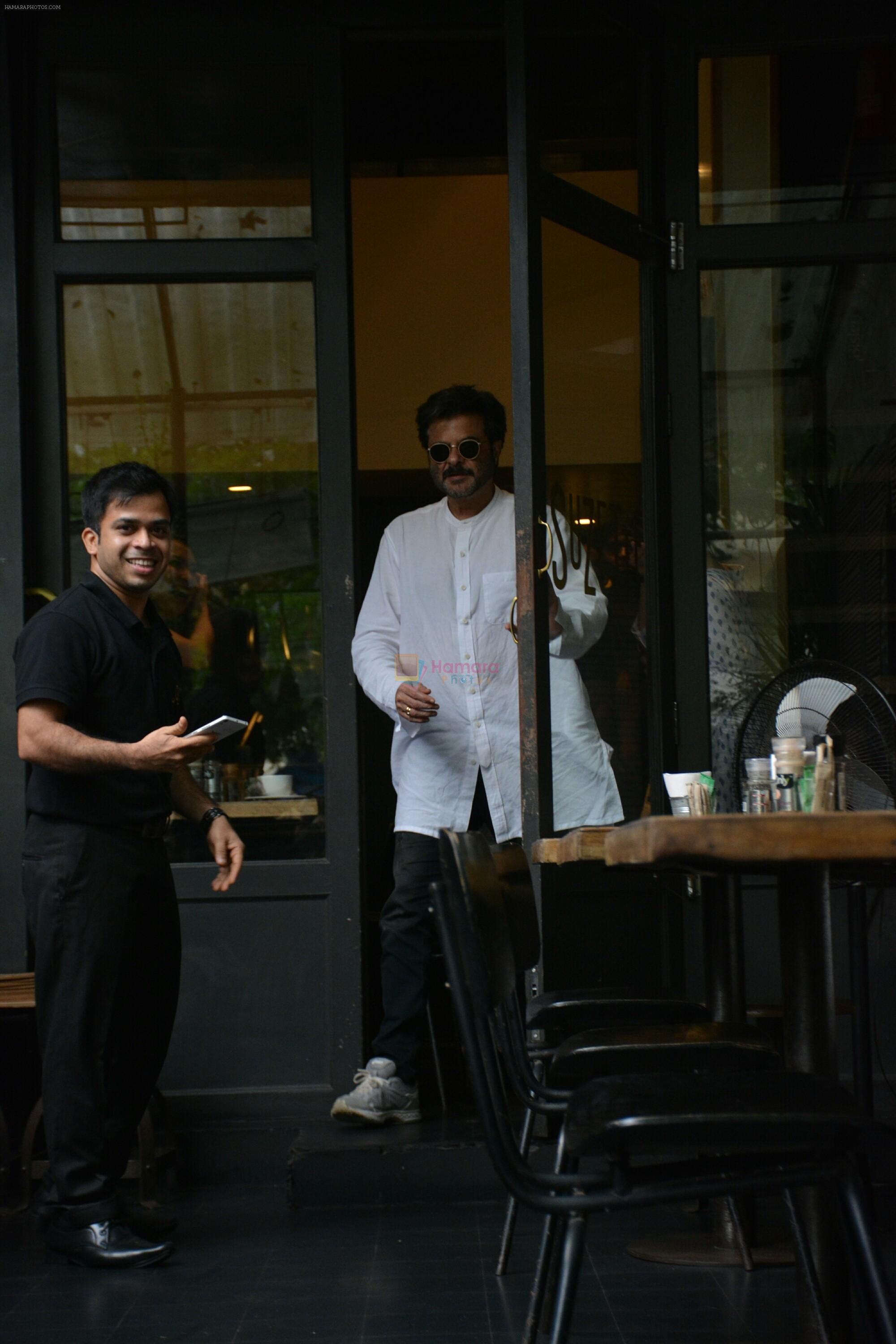 Anil Kapoor spotted at bandra on 11th July 2018