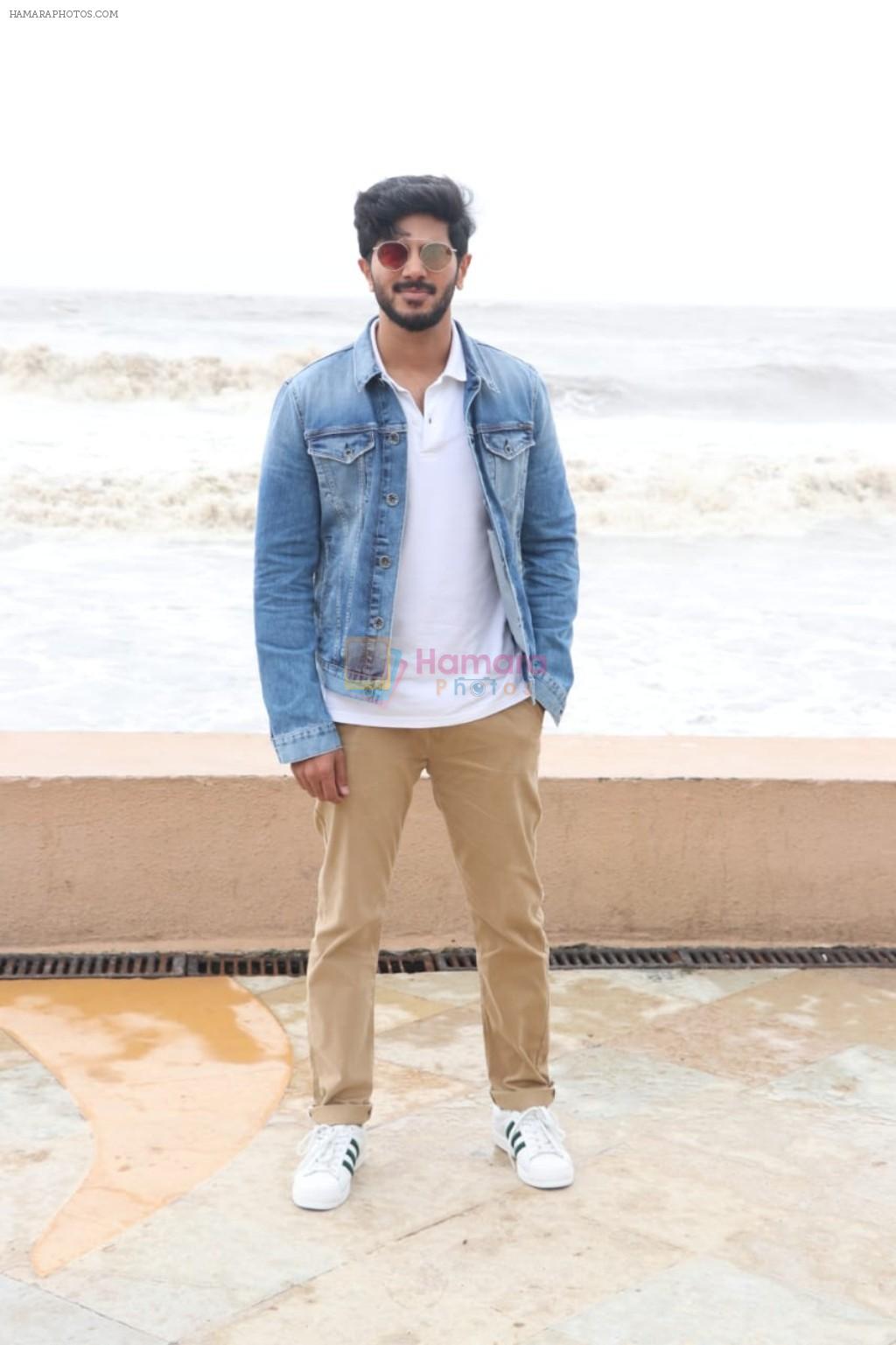Dulquer Salmaan during the promotional event of film Karwaan in Sun n Sand juhu on 15th July 2018