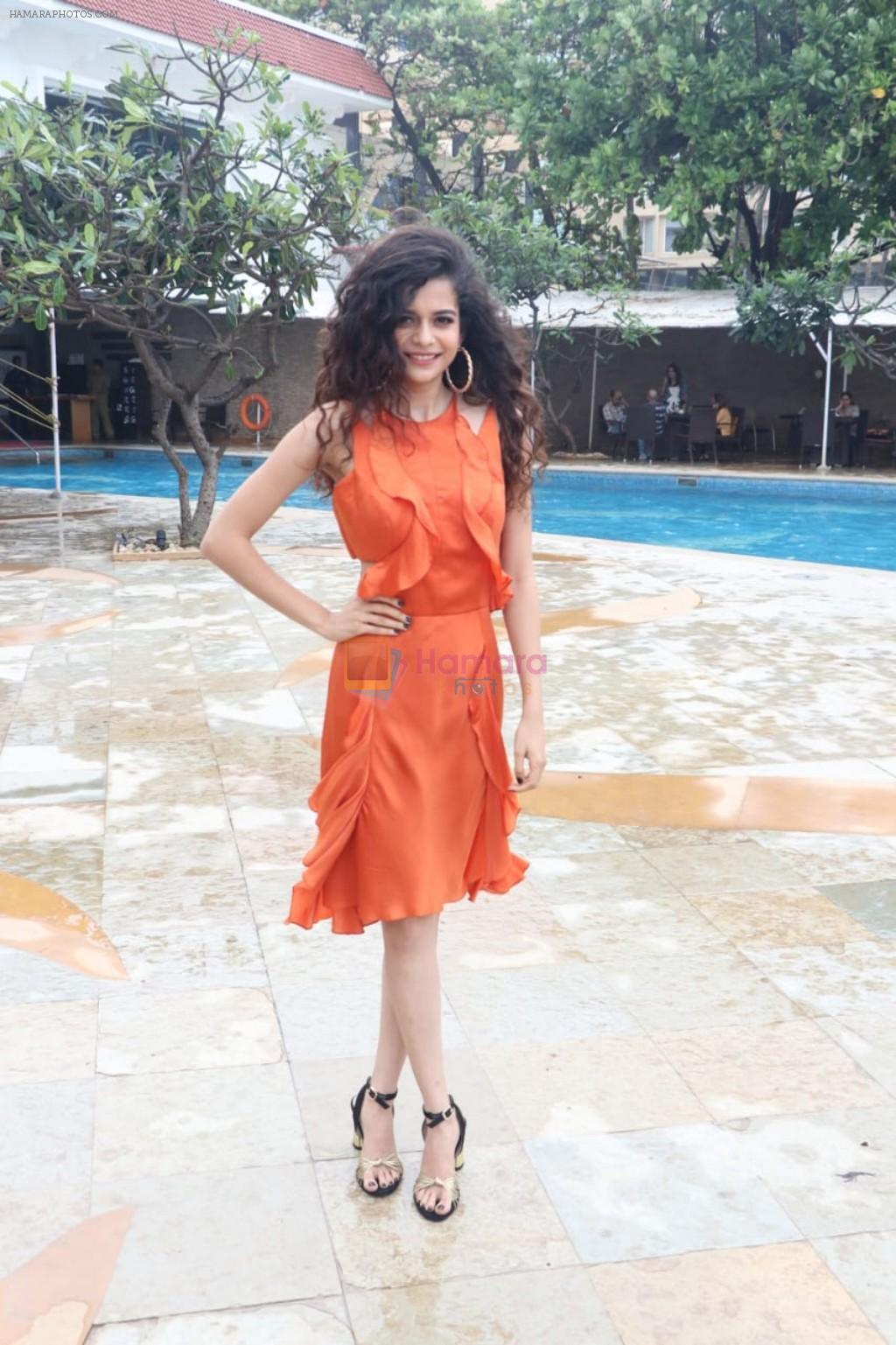 Mithila Palkar during the promotional event of film Karwaan in Sun n Sand juhu on 15th July 2018