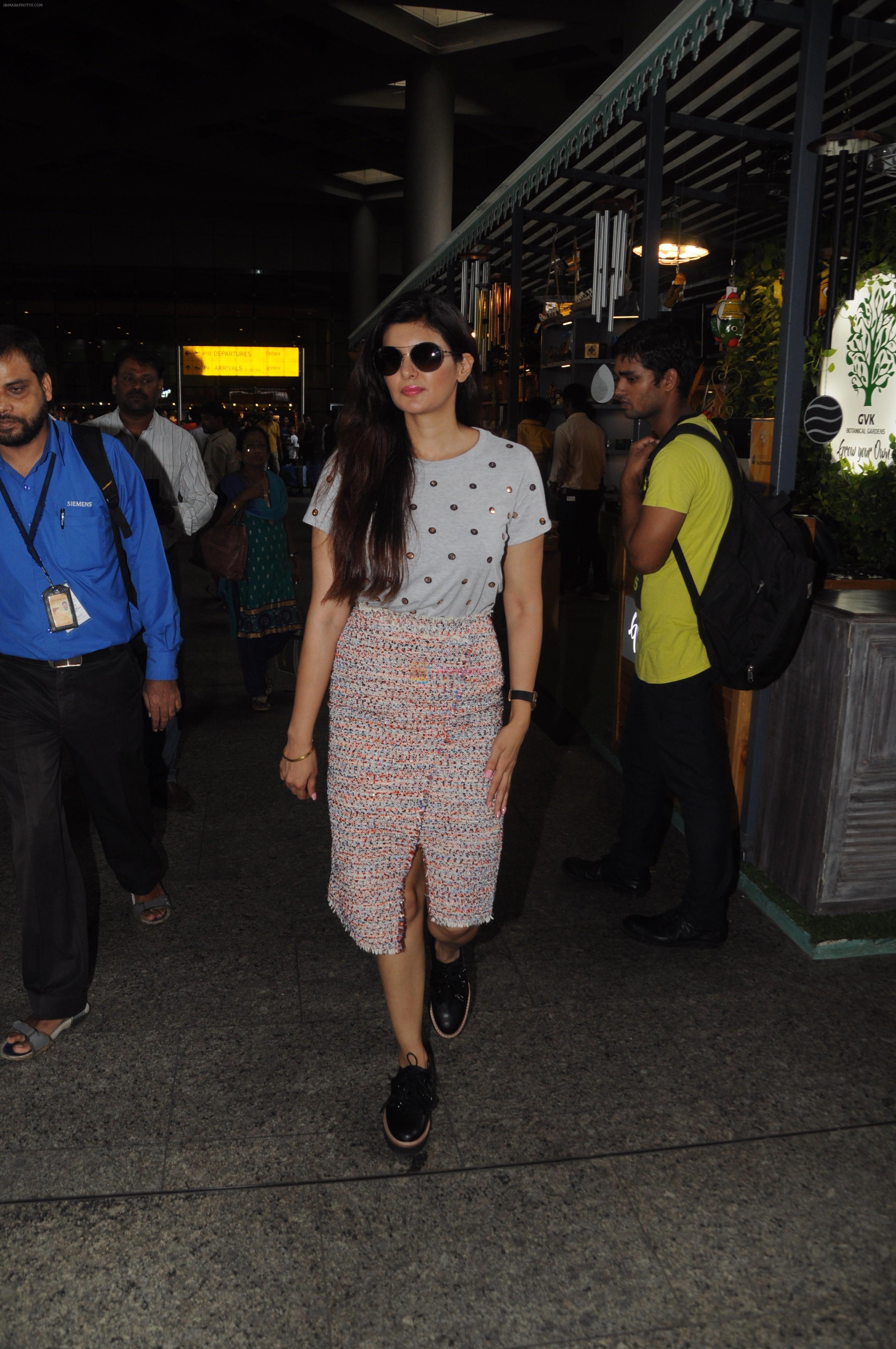 Ihana Dhillon spotted at airport on 17th July 2018