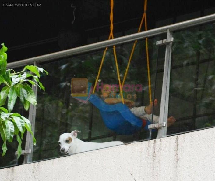 Taimur Ali Khan at his home in bandra on 19th July 2018