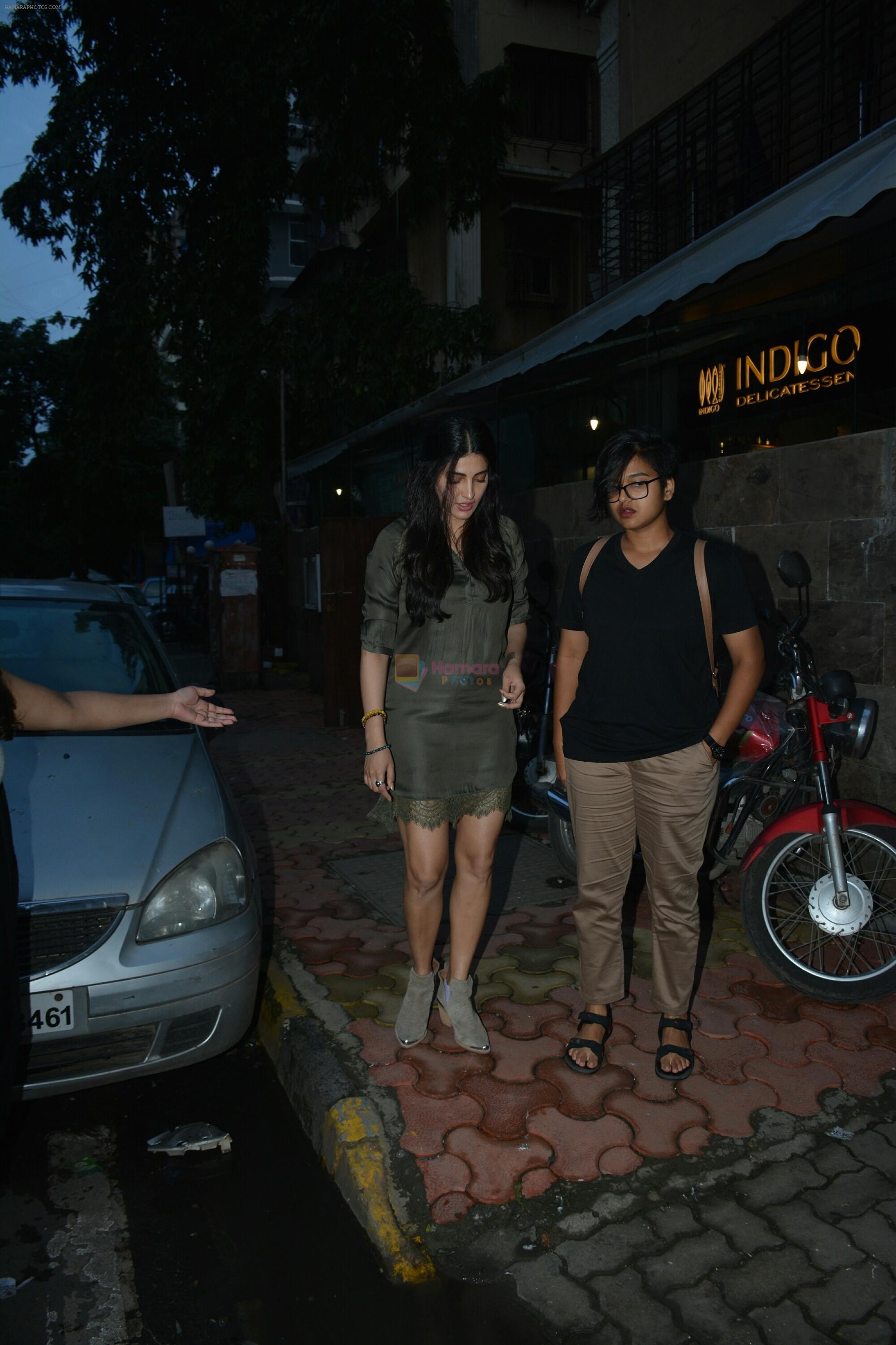 Shruti Haasan spotted at Indigo, bandra on 19th July 2018