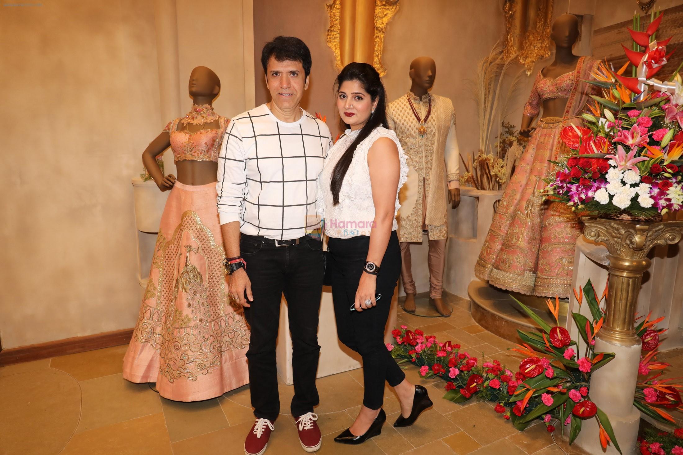Sooraj Thapar with Wife at The Launch Of New Brand & Designer Store SOLTEE on 21st July 2018