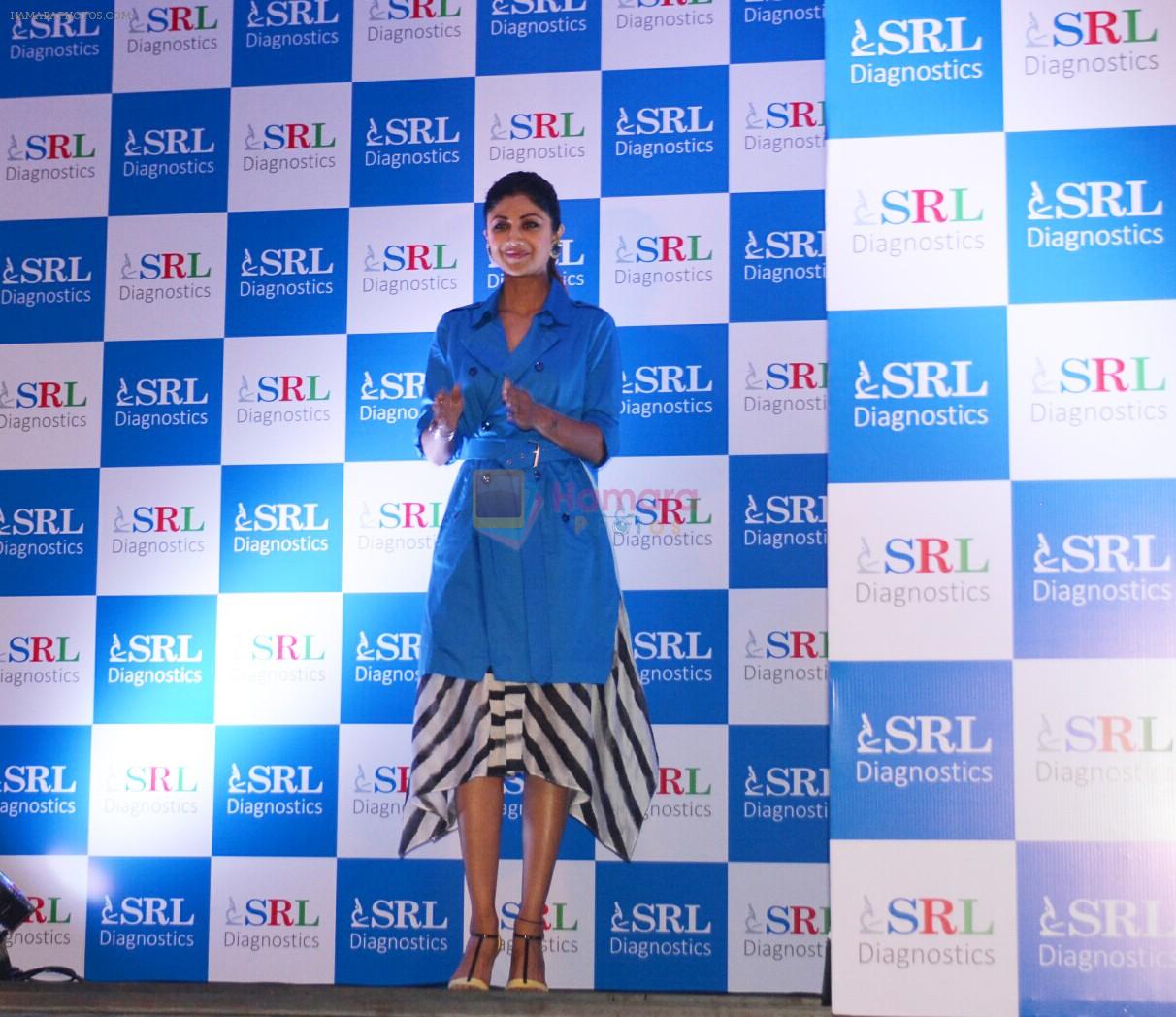 Shilpa Shetty announced the brand ambassador for SRL dignostics at Taj Lands End bandra on 24th July 2018