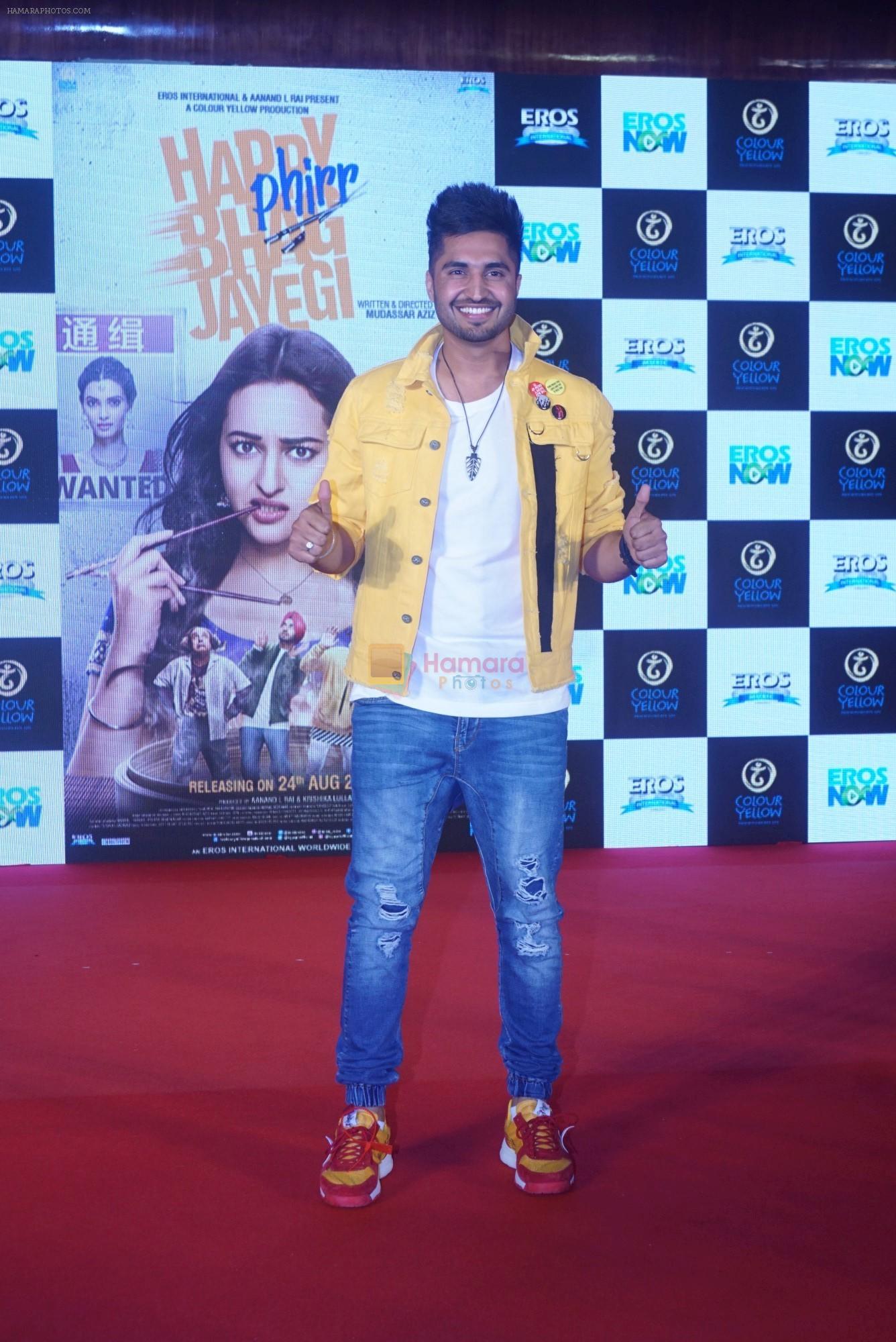 Jassi Gill at the trailer launch of happy phirr bhag jayegi on 25th July 2018